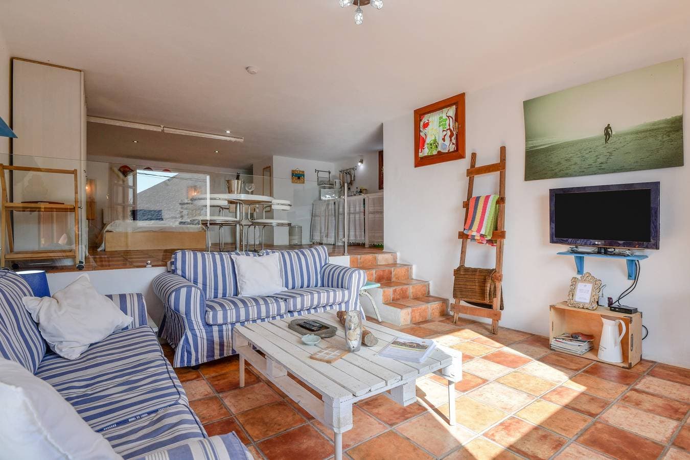 Foto 6 von 21: Einzimmerwohnung Loft la Petite mit WLAN, Garten und Terrasse; Parkplätze vorhanden
