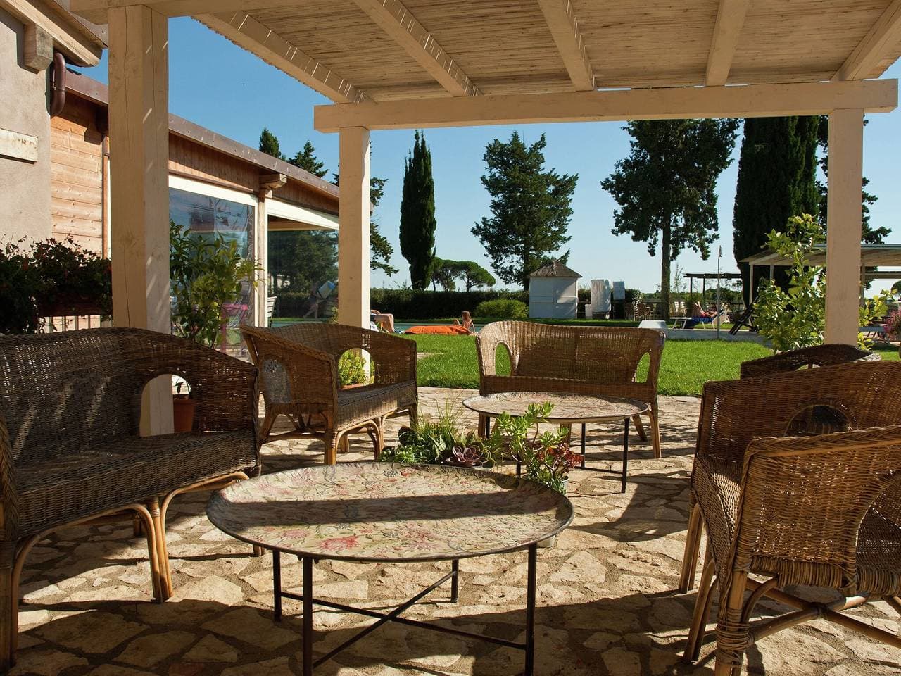 Resort mit Swimmingpool, Wellnessbereich und Klimaanlage 1