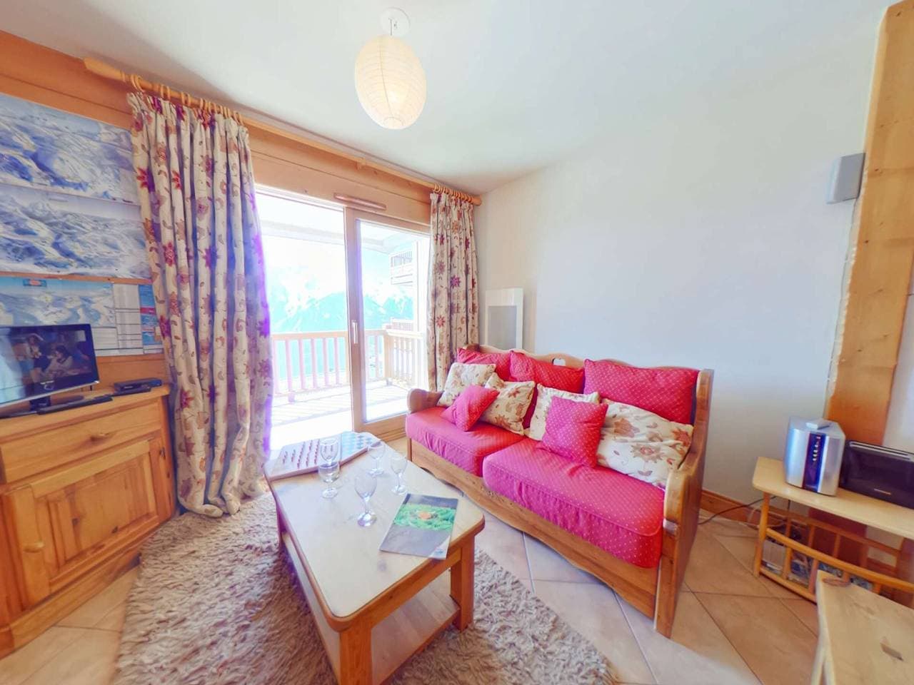 3-Zimmer-Wohnung, Balkon, Parkplatz, 5 Pers. Villard-sur-Doron 1