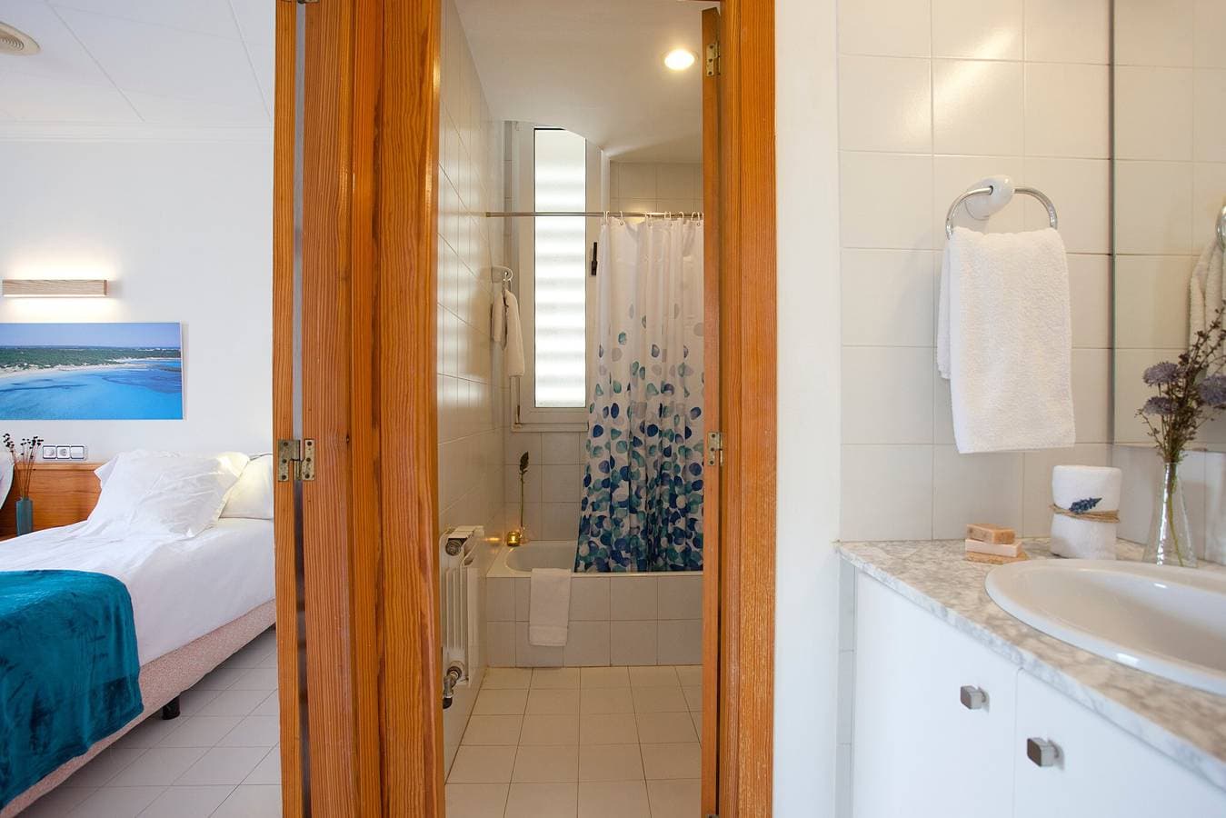 Foto 11 von 13: Ferienwohnung "Es Trenc 1 Colonia de Sant Jordi" mit Balkon, WLAN und Klimaanlage