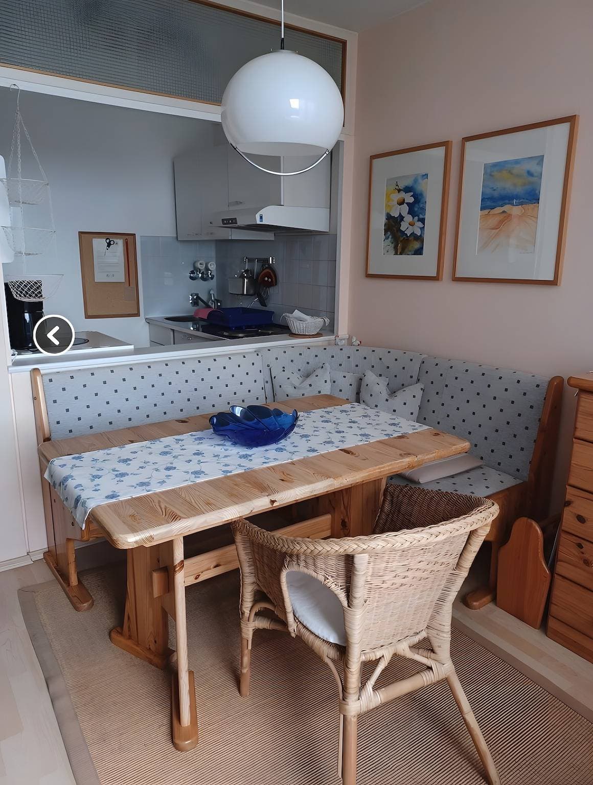 Foto 5 von 15: Ferienwohnung 'Koberstaedt' Panoramaseesicht, Balkon und Wi-Fi