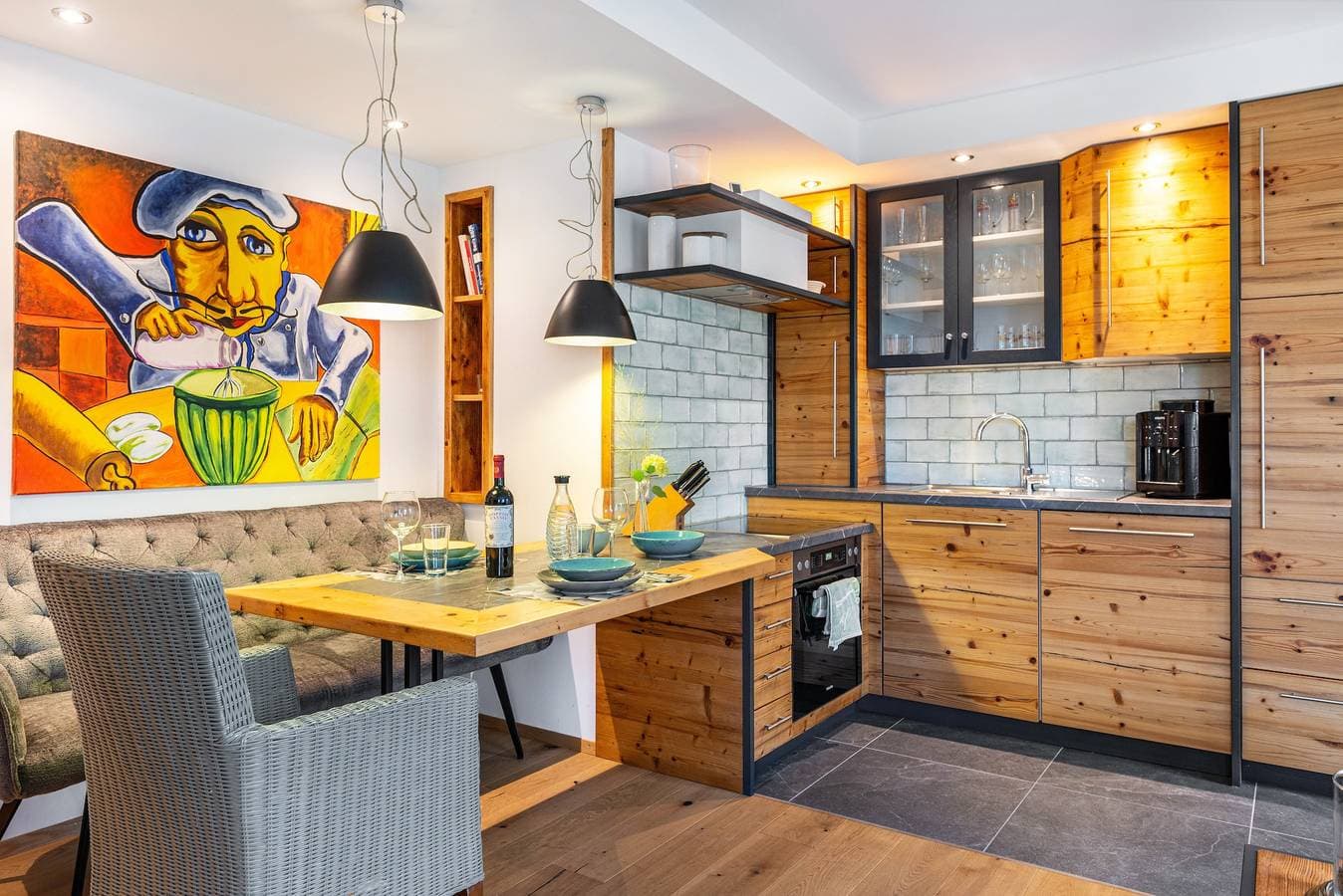 Foto 7 von 30: Ferienwohnung 'Gästehaus Wüpping 1' mit gemeinsamer Terrasse, gemeinsamem Garten und WLAN