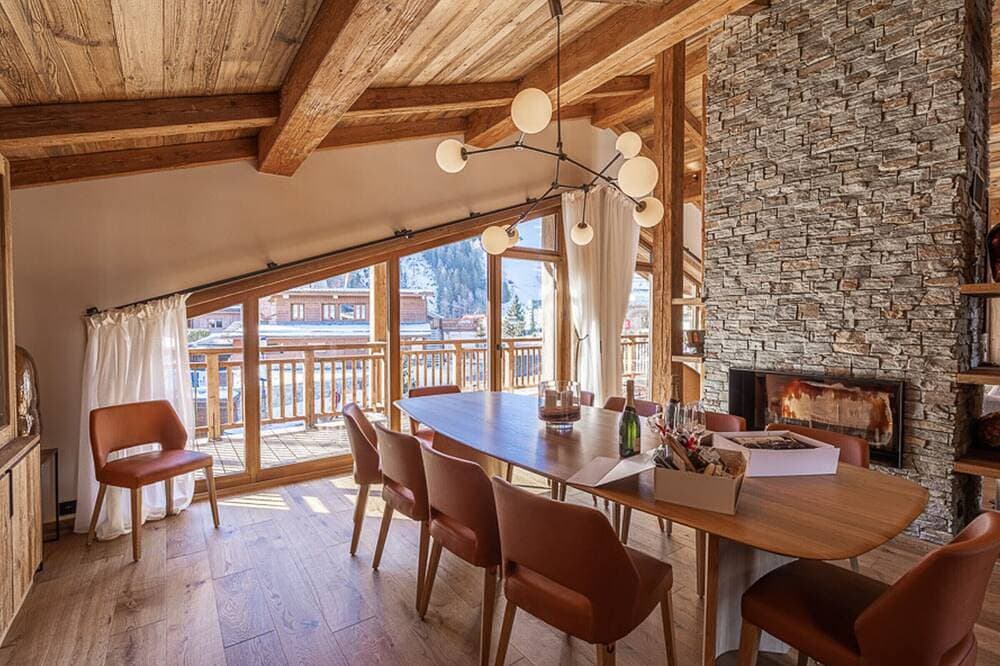 Foto 9 von 14: Beeindruckendes Chalet mit Sauna und Haustiere erlaubt in Courchevel