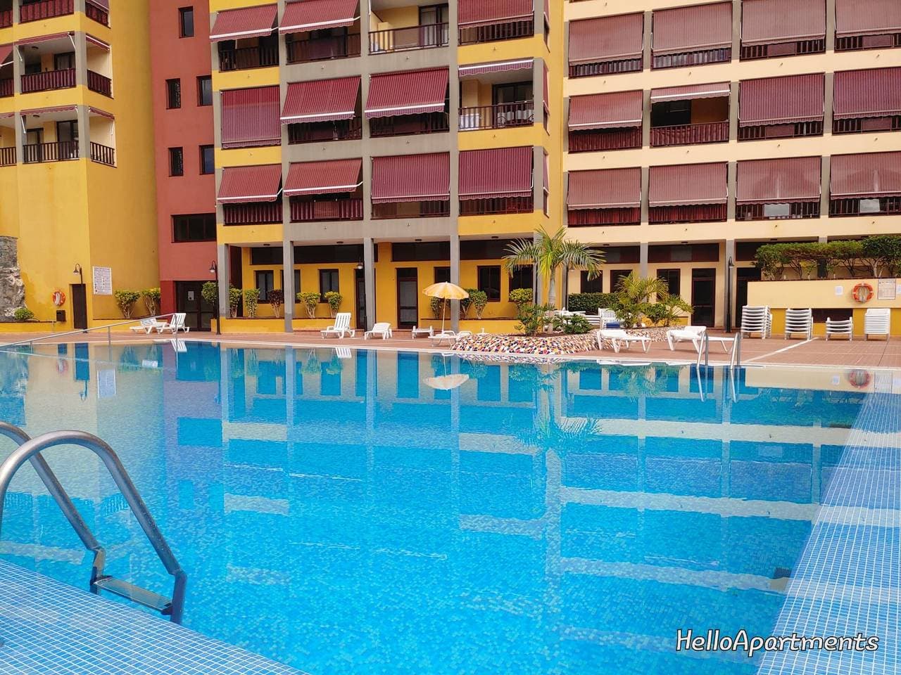 Foto 3 von 25: Schöne moderne Wohnung in Playa de La Arena mit Terrasse und Pool