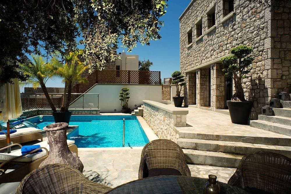 Foto 7 von 8: Executive Rhodes Villa | Villa Althea | Villa mit 2 Schlafzimmern und Meerblick | Pefkos