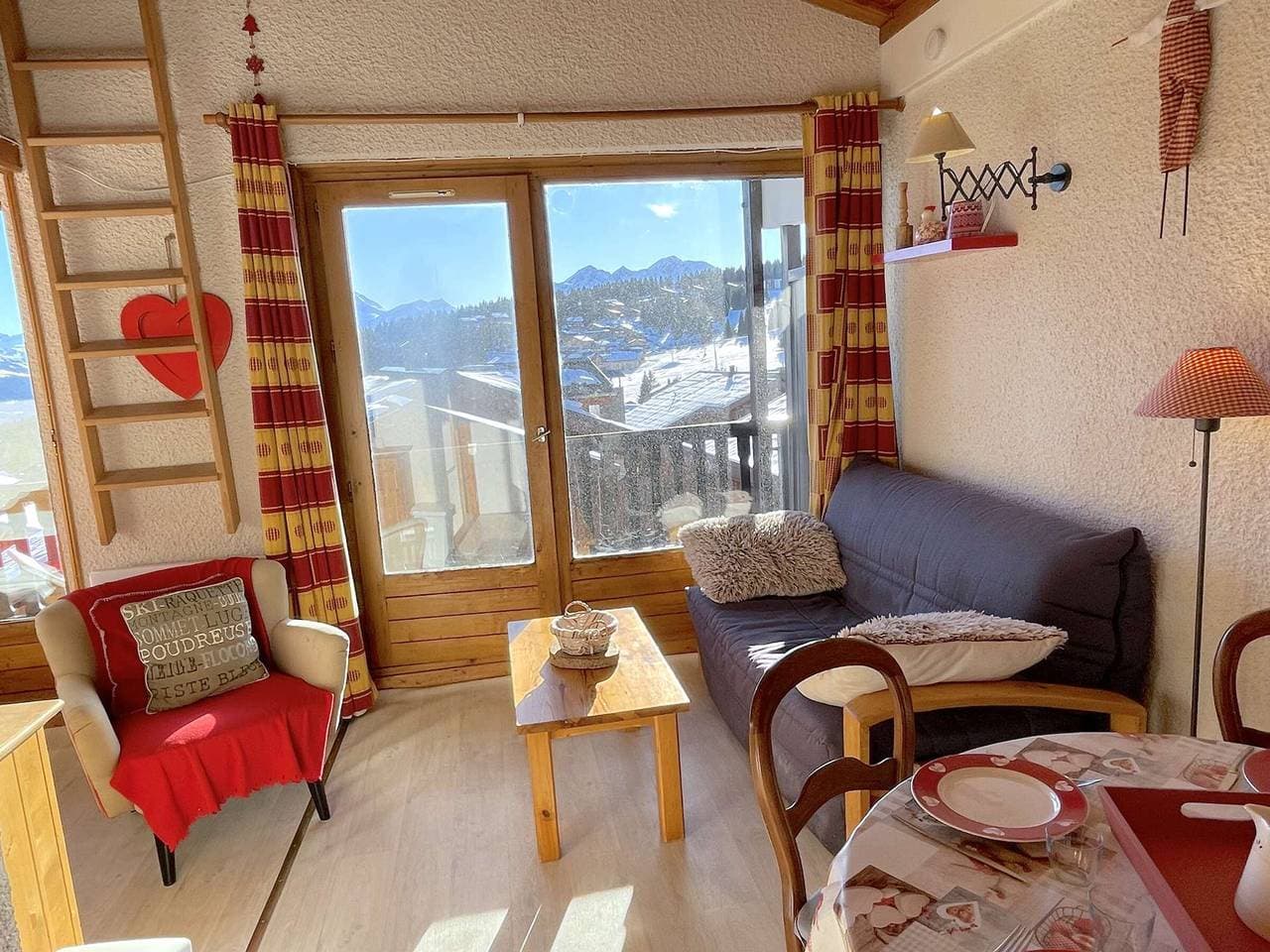 Foto 7 von 15: Studio Les Saisies 4 Personen mit Balkon