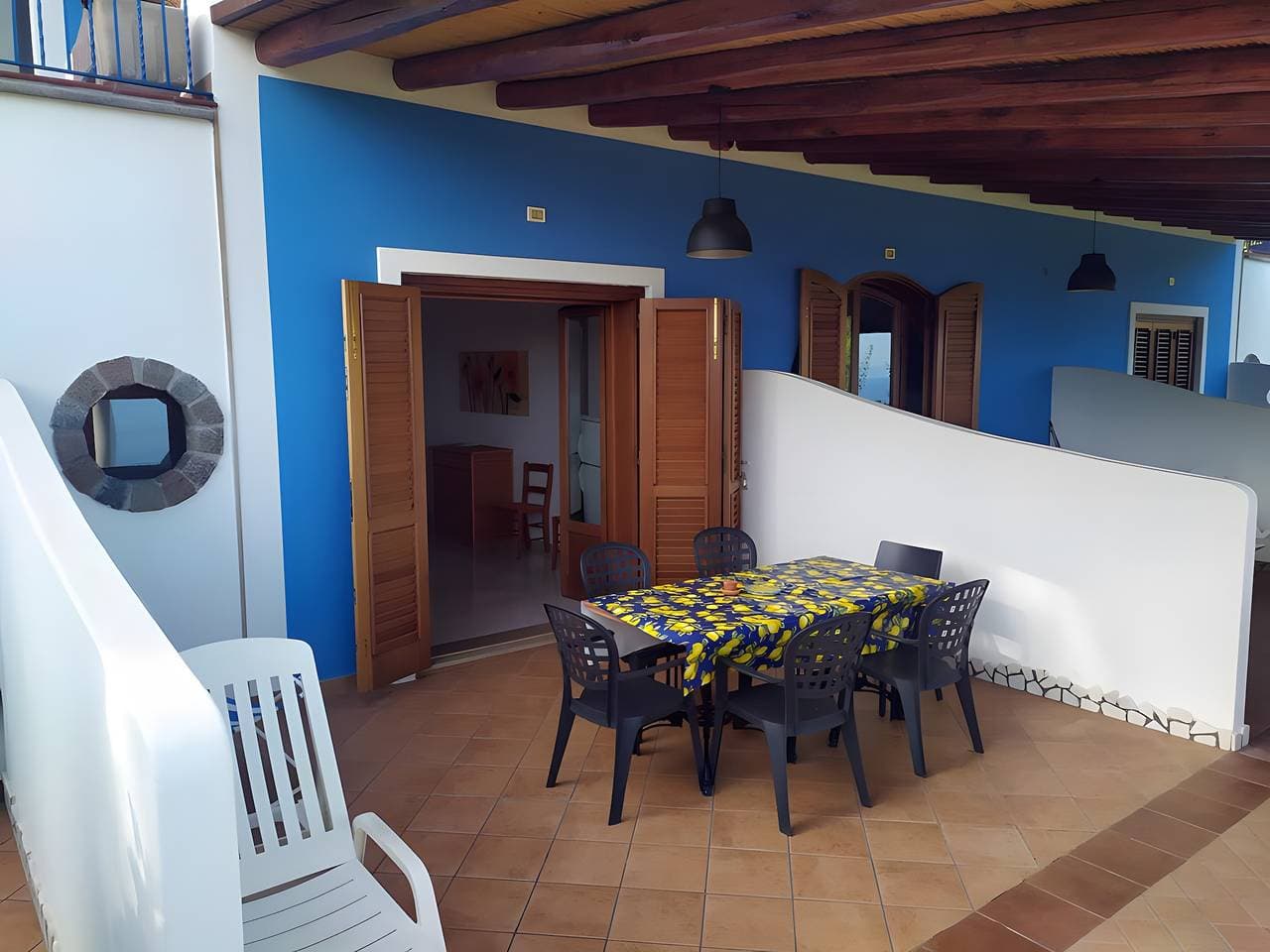 Foto 4 von 18: Apartment in Villa „Panarea“ mit Meerblick, WLAN und Klimaanlage