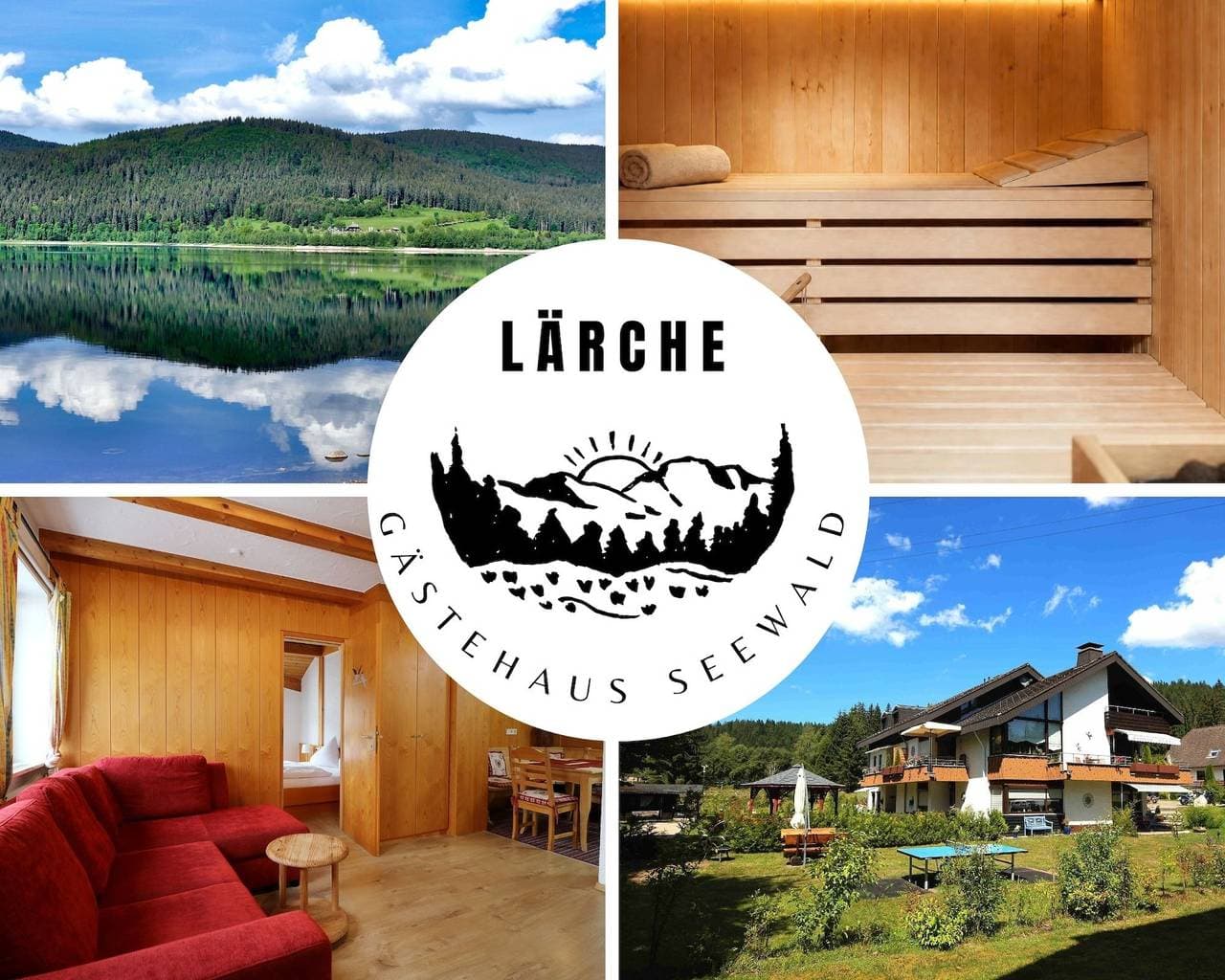 Gästehaus Seewald- Ferienwohnung 4 "Lärche", Schluchsee, Blasiwald 1