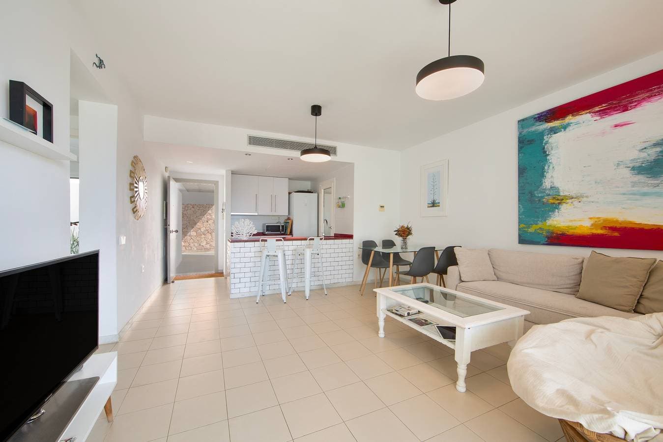 Foto 5 von 29: Modernes Apartment mit Pool, großer Terrasse und Meerblick in Las Negras