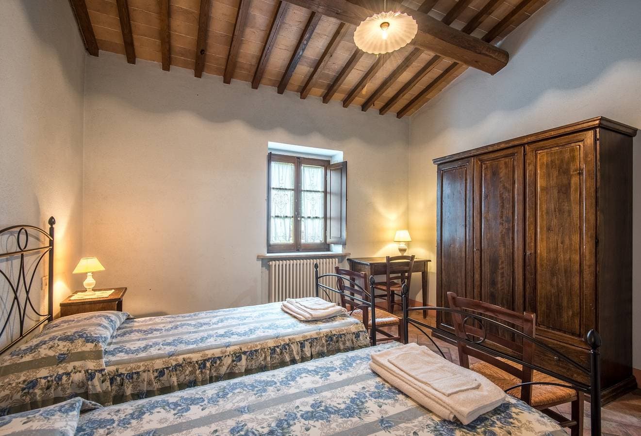 Foto 12 von 23: Agriturismo 'Villa Agriturismo Il Pratone' mit Bergblick, privatem Pool und WLAN