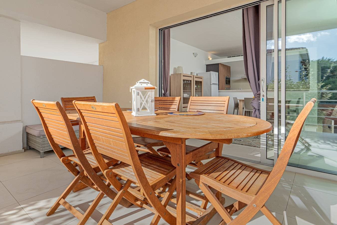 Foto 12 von 30: Ferienhaus "Cormorani Appartamento N 5" in Strandnähe mit 2 Terrassen