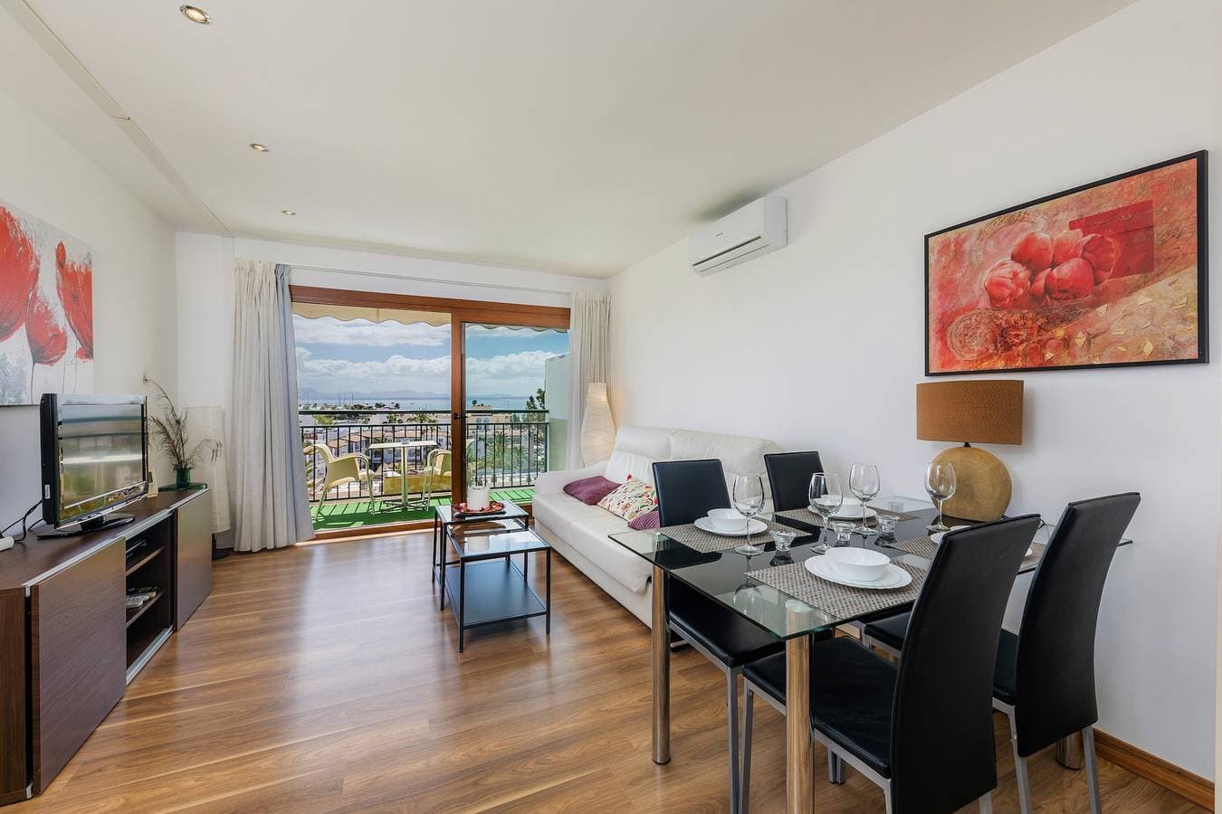 Foto 9 von 27: Ferienwohnung 'Vista Mar' mit Meerblick, WLAN und Klimaanlage