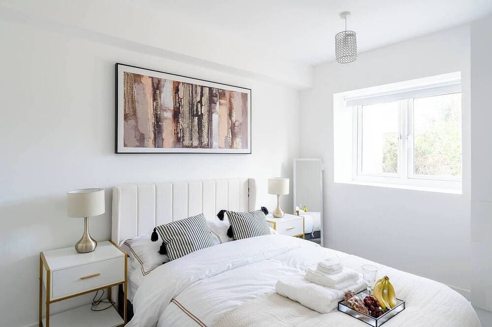 Stilvolles Apartment mit 2 Betten im Zentrum von Rochester für 4 Personen, Netflix-Arbeitsbereich 1