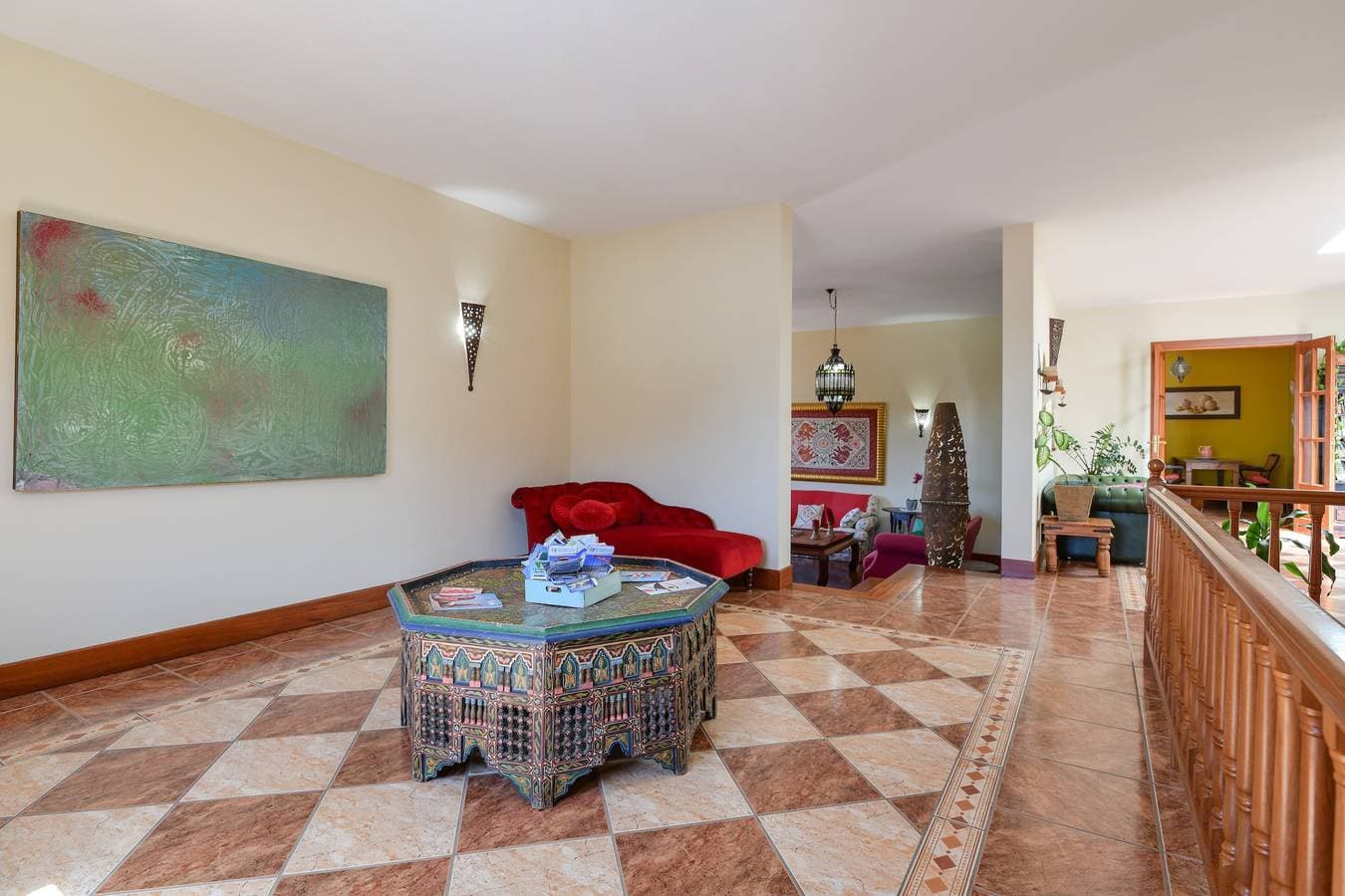 Foto 9 von 28: Wunderschönes Haus Villa La Petit mit Pool, Terrasse, Garten und WLAN