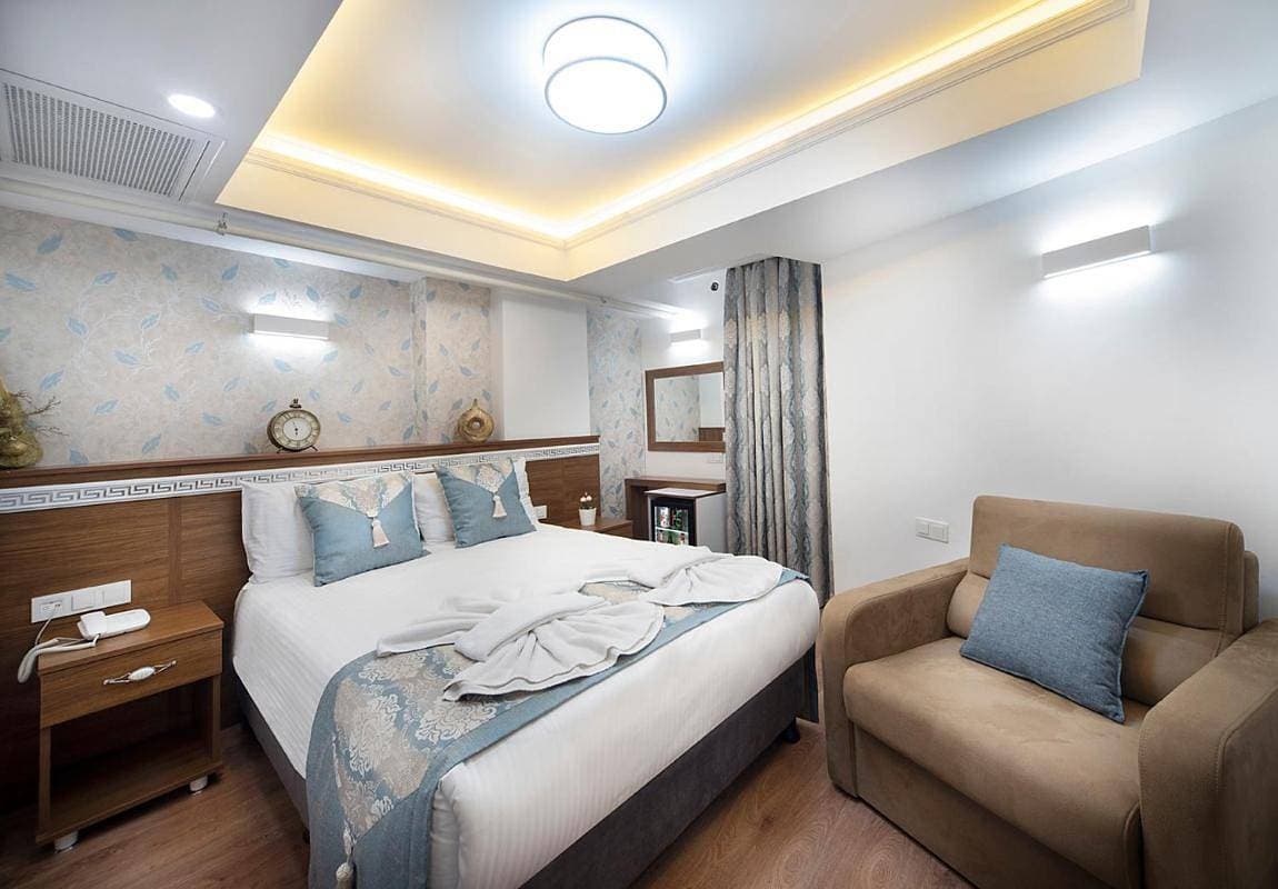 Foto 7 von 13: Lika Hotel - Komfortables Doppelzimmer in Istanbul