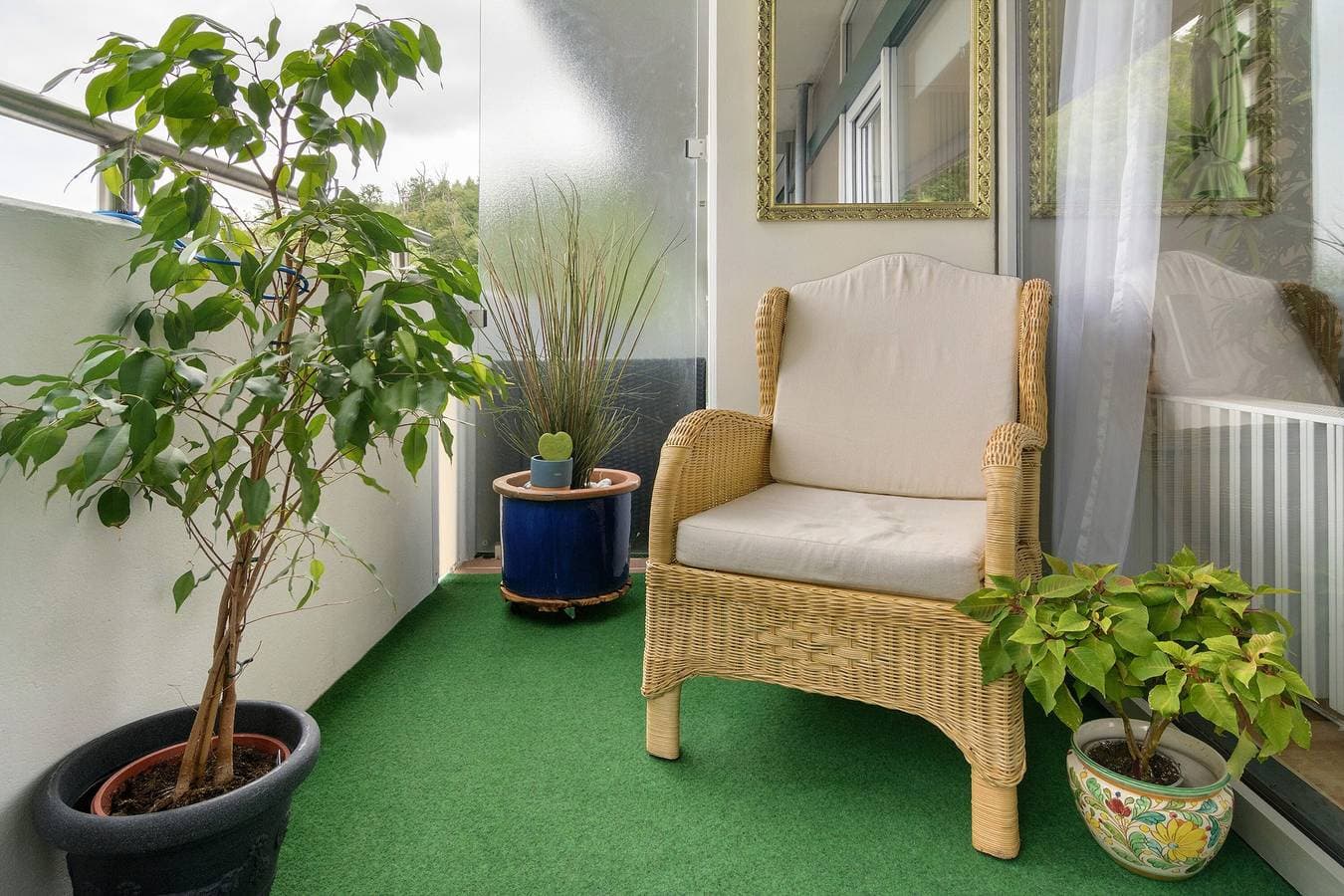 Foto 8 von 44: Apartment „KauzenNest“ mit Bergblick, Balkon und WLAN