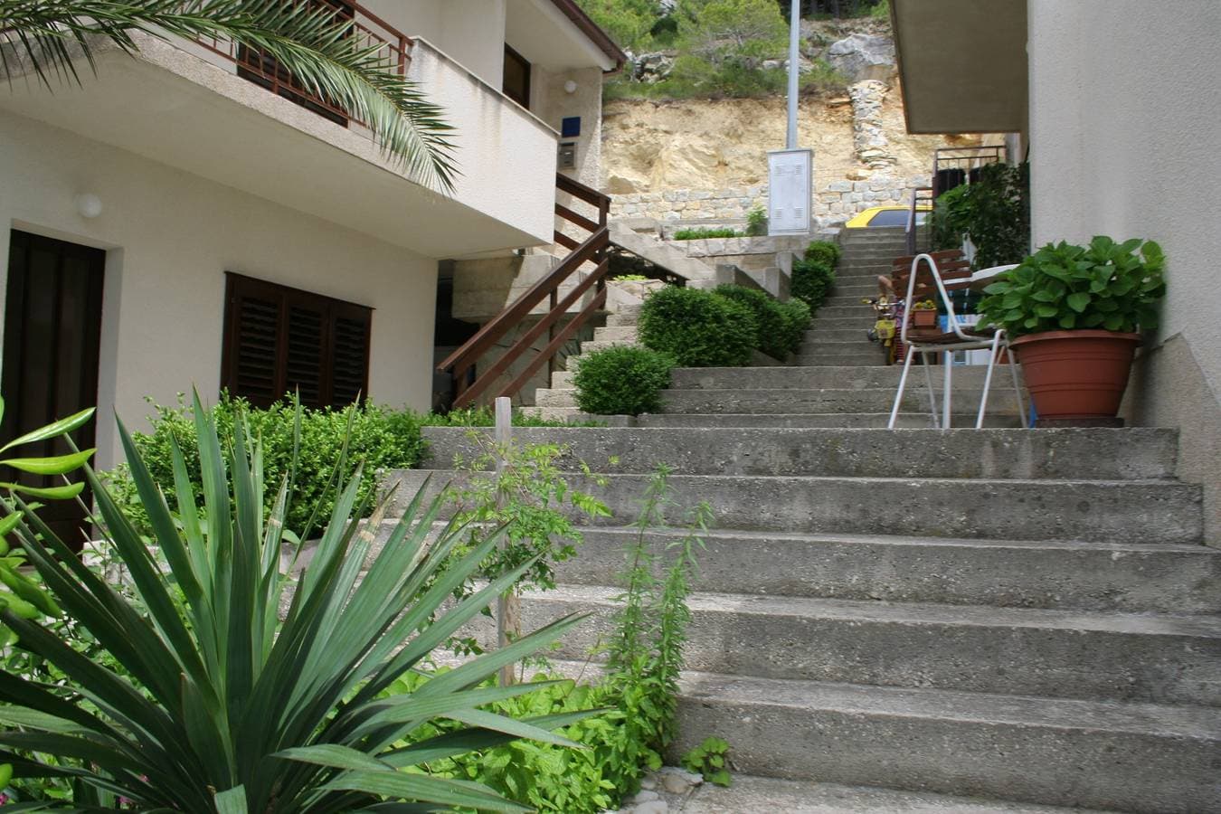 Foto 10 von 26: Studio Appartement mit Balkon und Meerblick Brela, Makarska -b