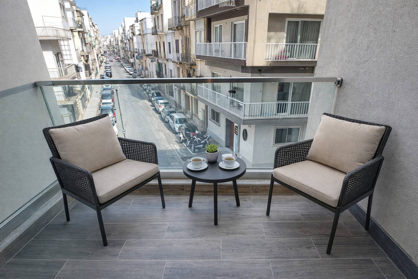 Foto 3 von 25: Ferienwohnung für 4 Personen mit Balkon