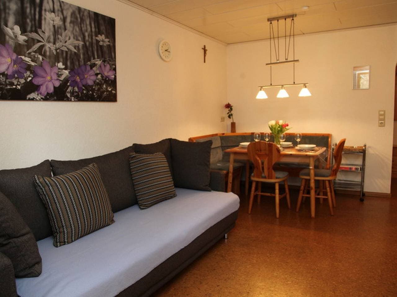 Foto 9 von 20: Ferienwohnung 'Schwalbennest' mit Bergblick, Balkon und Wi-Fi