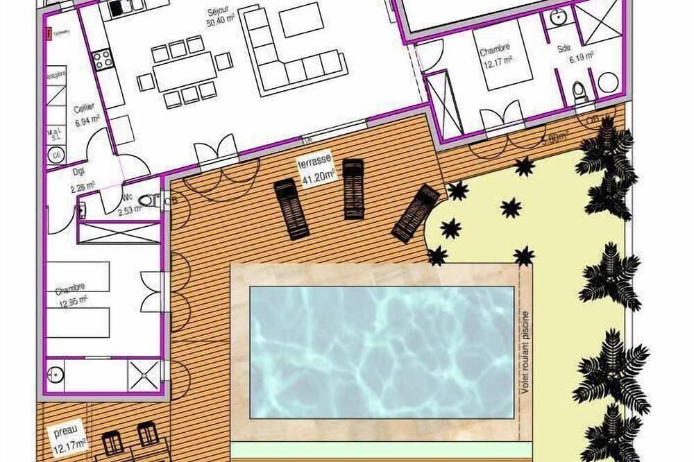 Foto 9 von 12: 5 Minuten zu Fuß vom Nordstrand entfernt, moderne Villa mit privatem Pool