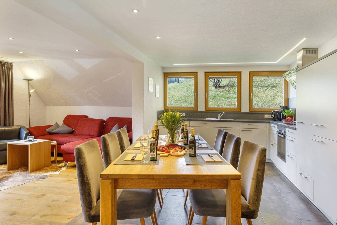 Foto 12 von 33: Ferienhaus Hensler mit Bergblick, privater Terrasse und WLAN