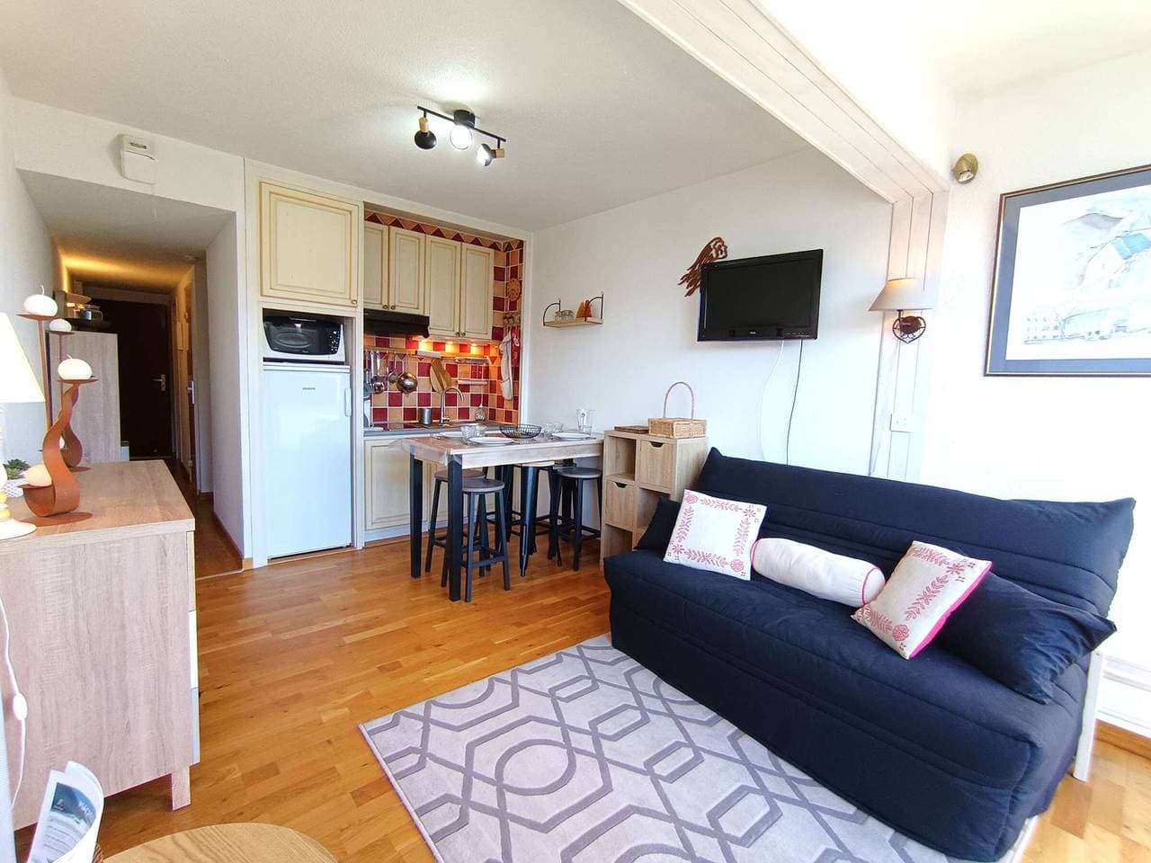 Foto 2 von 8: Studio für 4 Personen mit Balkon in Saint-Lary-Soulan