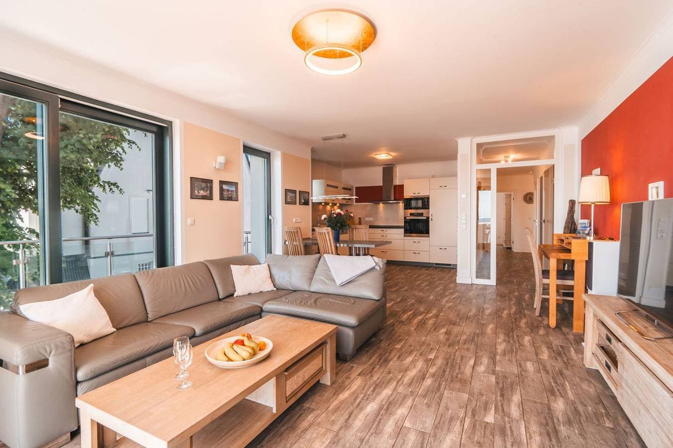 Foto 4 von 28: Villa Friede-Marie, App. Ostseeweitblick -großer Balkon und traumhaften Meeblick
