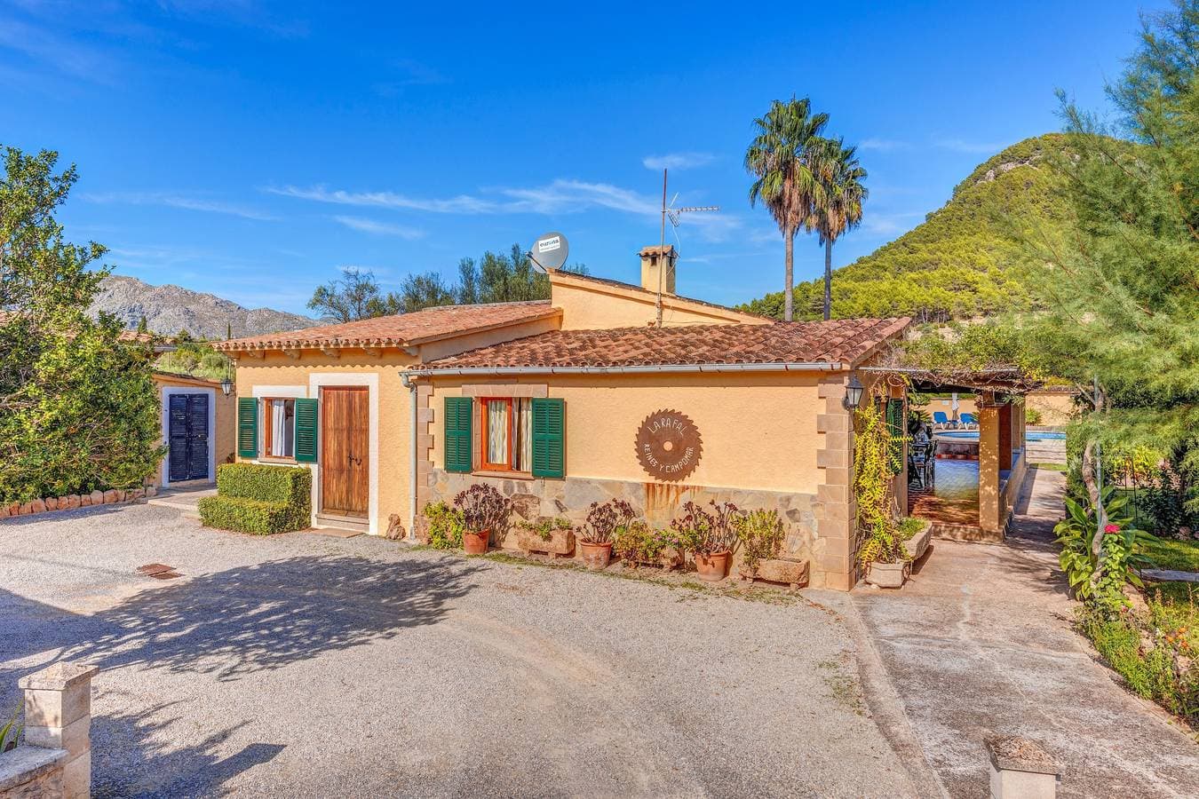 Foto 5 von 25: Finca "La Sort Llarga" mit Bergblick, Pool, A/C, WLAN, Terrasse & Garten; Haustierfreundlich