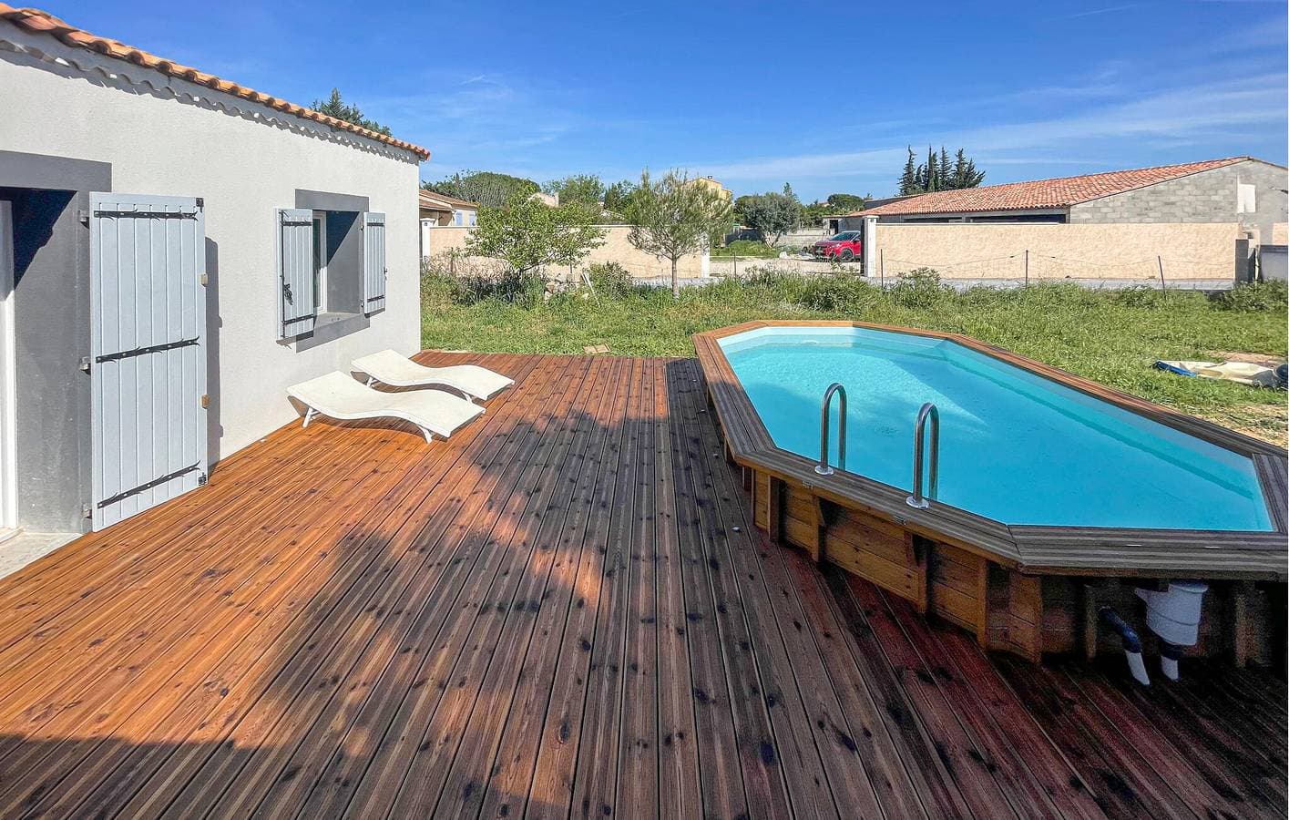 Foto 2 von 23: Moderne Wohnung mit Pool und WiFi, 1000m zum Restaurant La Pichade