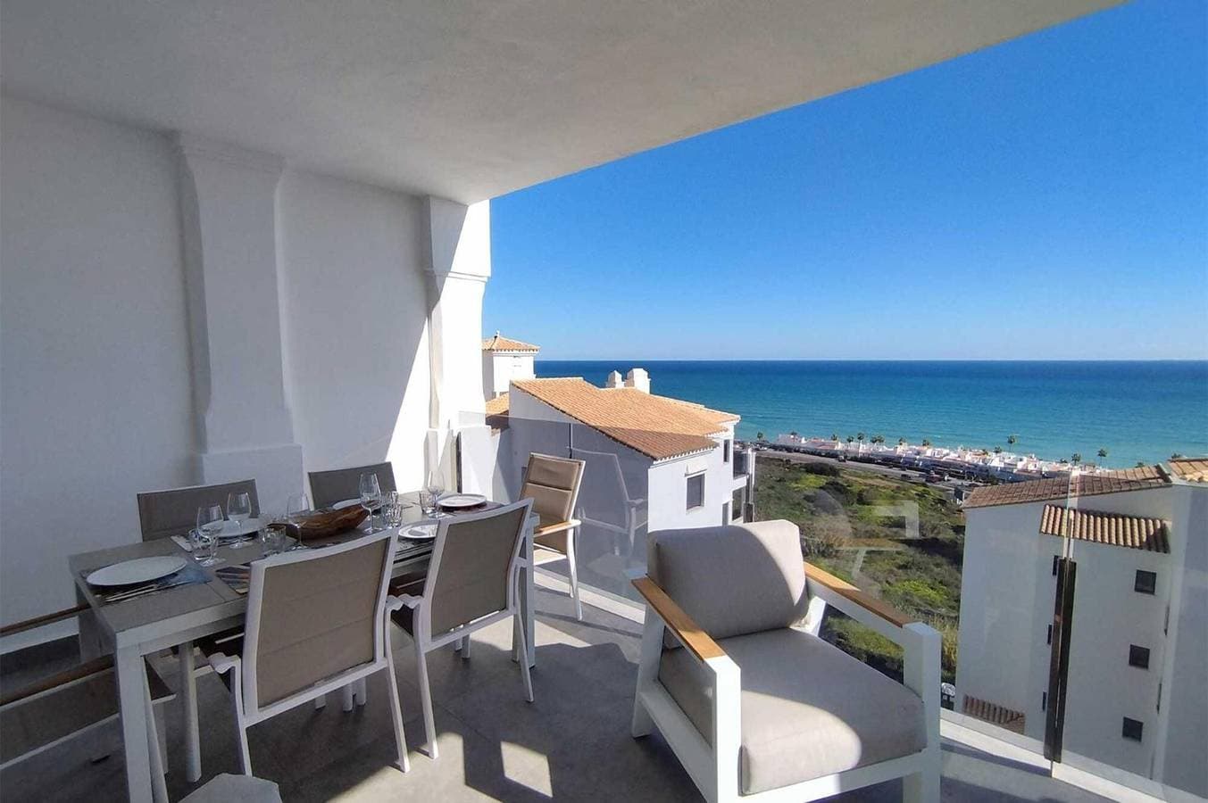 Foto 3 von 41: Ferienwohnung 'La Paloma de Manilva' mit Meerblick