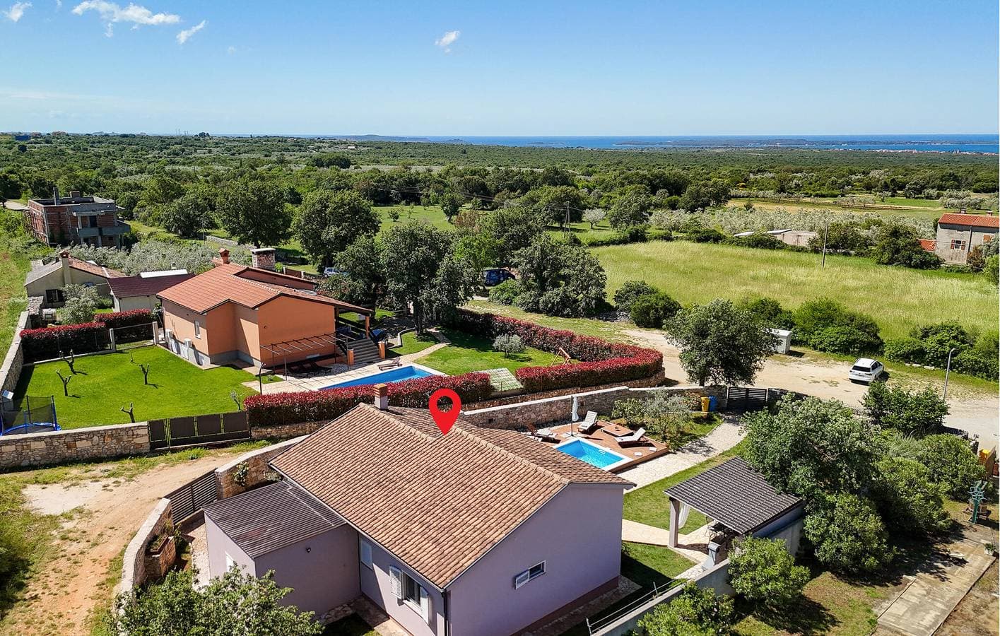Reizendes Apartment mit einem Schlafzimmer und Pool in der Nähe des Stadtzentrums von Vodnjan 1