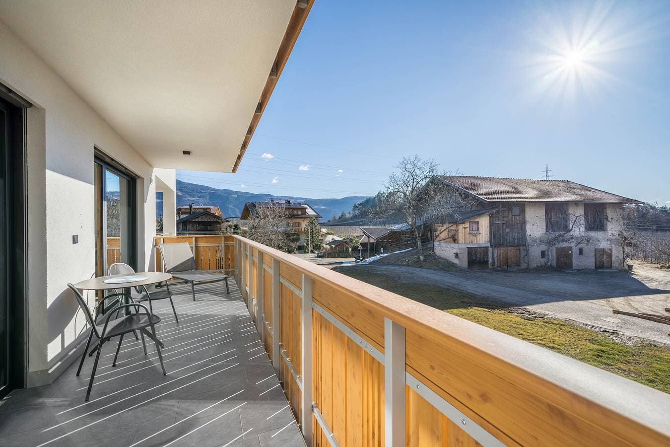 Foto 11 von 20: Ferienwohnung "Sunnig - Sonennschein" mit Bergblick, Balkon & WLAN