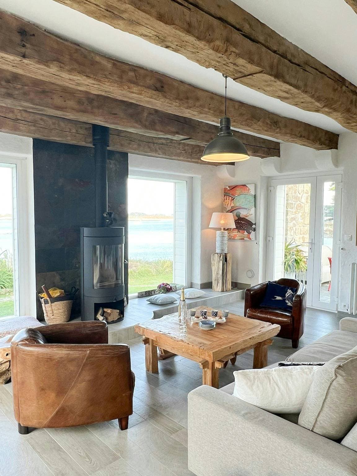 Foto 13 von 51: Strandhaus mit 280 Grad Meerblick in Kergoz