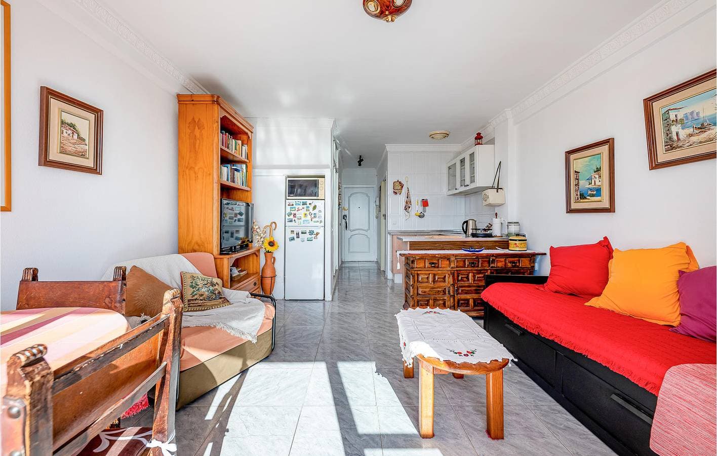 Foto 6 von 26: Appartement mit Meerblick: Pool, Terrasse, AC & WiFi