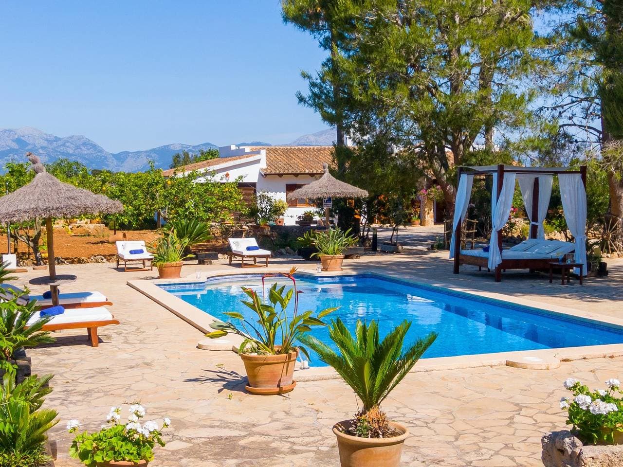 Foto 9 von 45: Son Mulet - Schöne Villa mit privatem Pool und Garten in Llubí