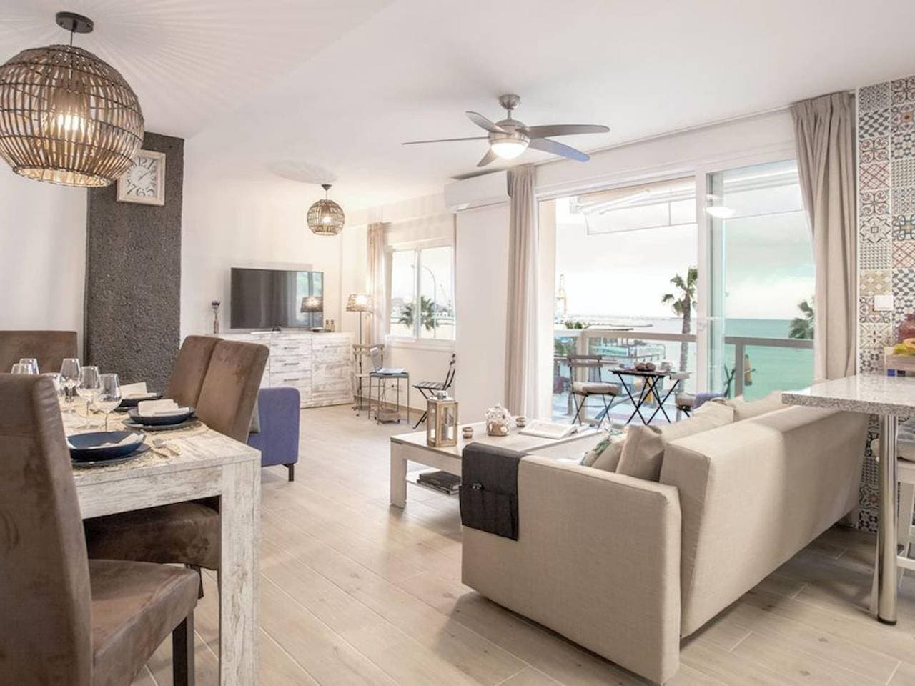 Foto 5 von 18: Ferienwohnung für 4 Personen mit Meerblick
