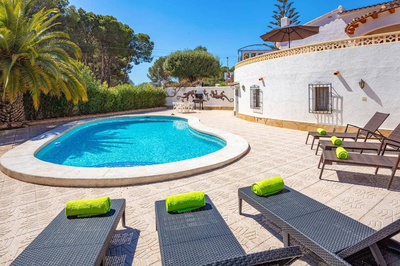 Foto 2 von 22: Villa für 6 Personen mit Garten