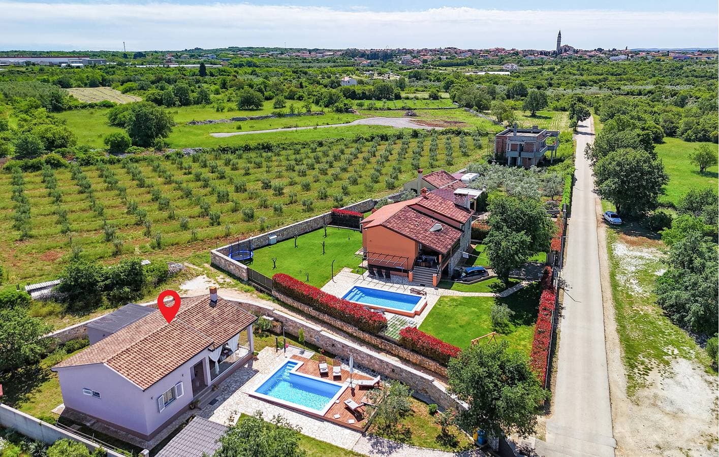 Foto 4 von 39: Reizendes Apartment mit einem Schlafzimmer und Pool in der Nähe des Stadtzentrums von Vodnjan