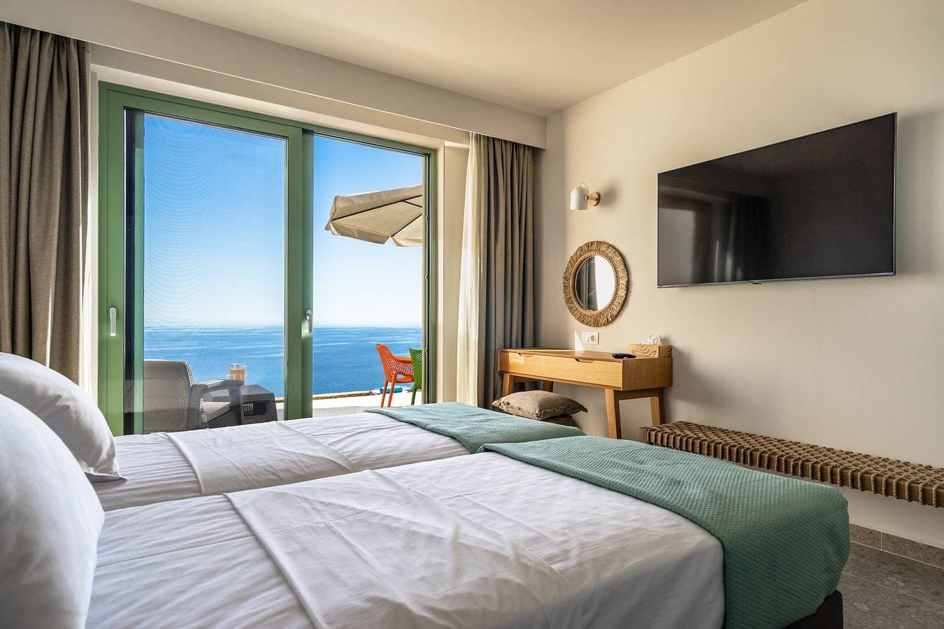Foto 3 von 21: Ferienwohnung "Joy Aqua" mit Meerblick, Balkonen & WLAN