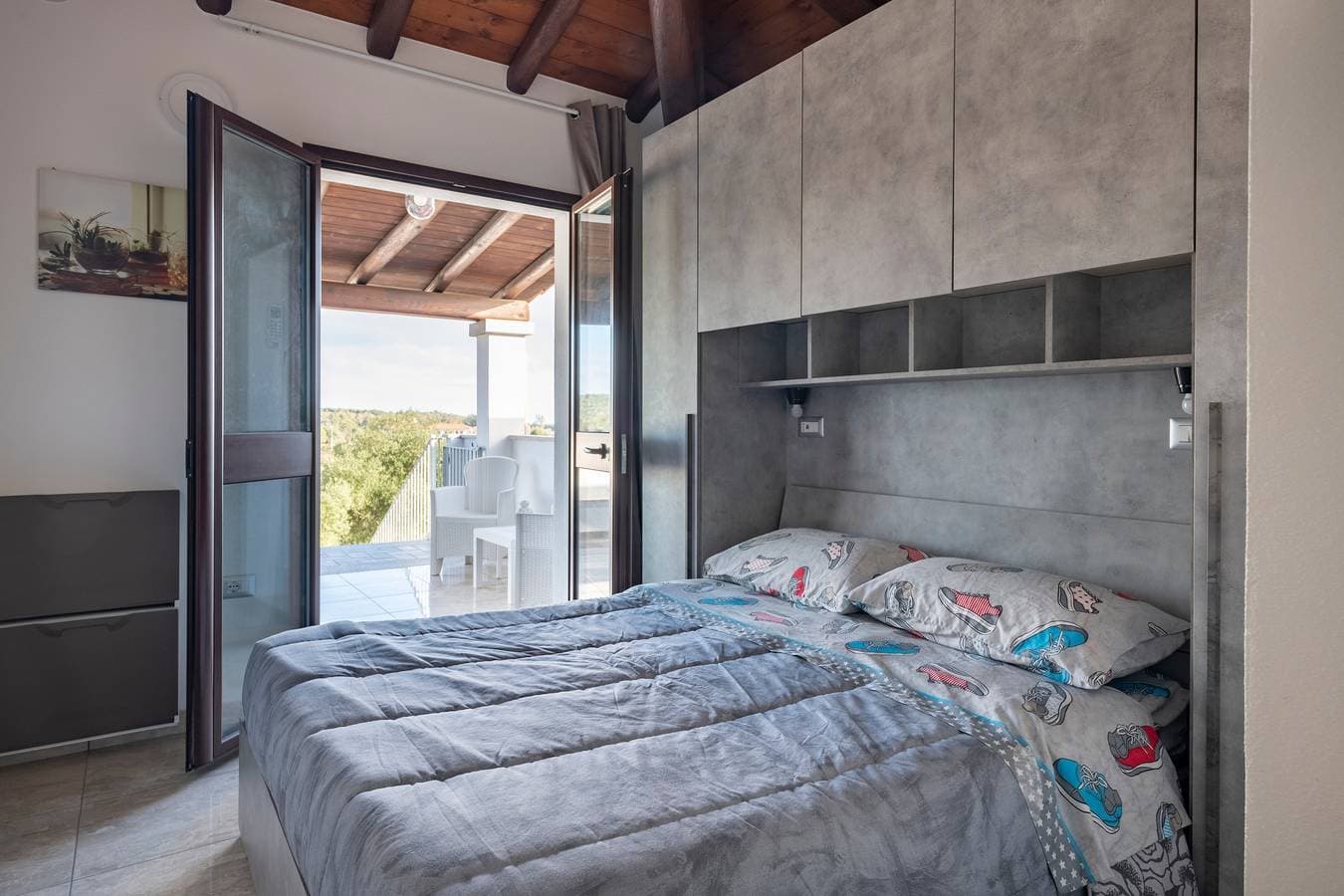 Foto 12 von 21: Ferienhaus "Pasquale Holiday" mit Meerblick, 2 privaten Terrassen und WLAN