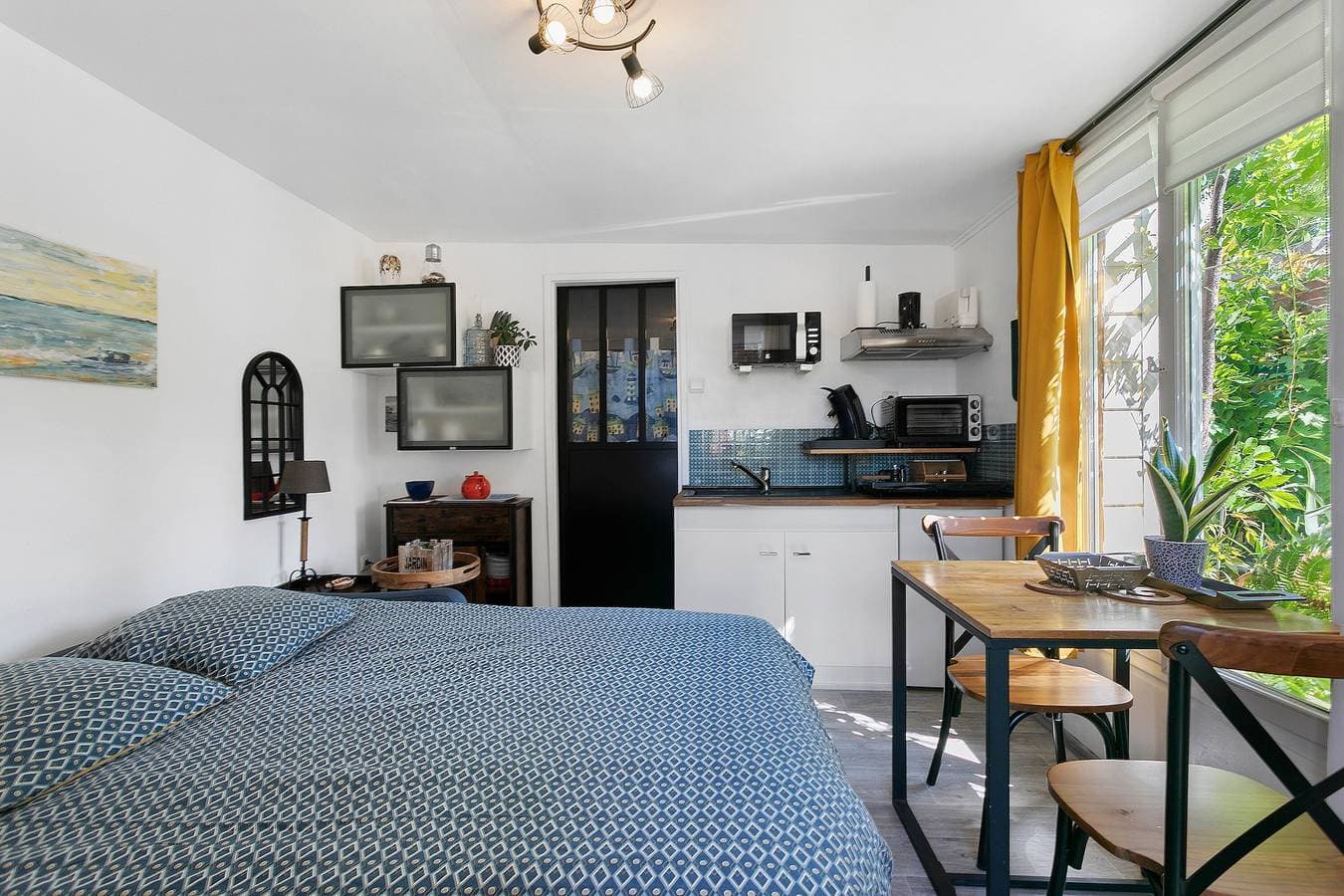 Foto 7 von 30: Studio „Le P'tit Bécot De Paimpol“ mit privater Terrasse, Garten und WLAN