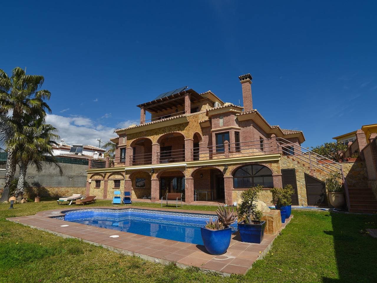 Rincón de la Victoria: Grosses, komfortables Haus El balcón de la cala 1