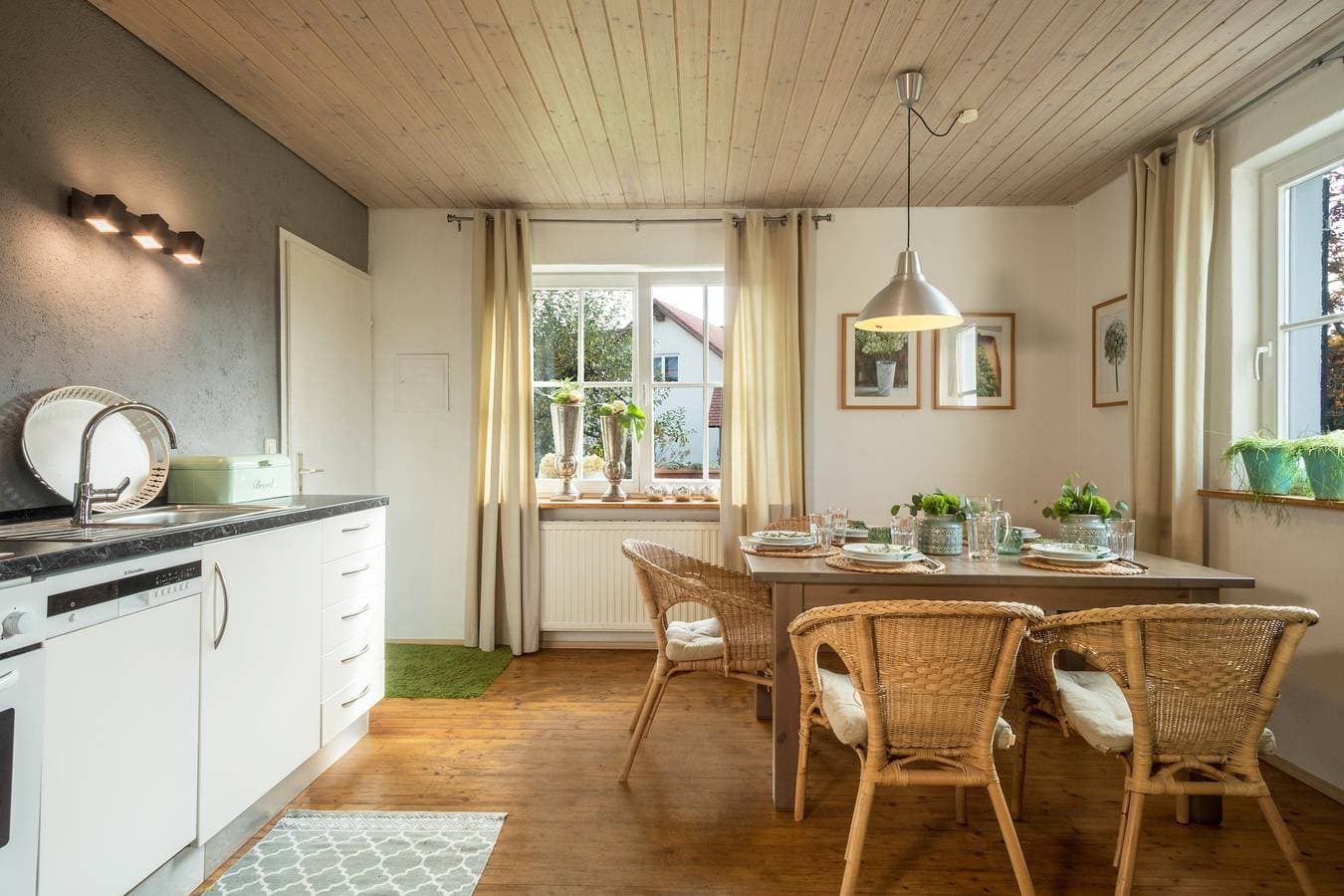Foto 8 von 29: Ferienhaus 'Landlust-Karsee' mit Bergblick, privater Terrasse und WLAN