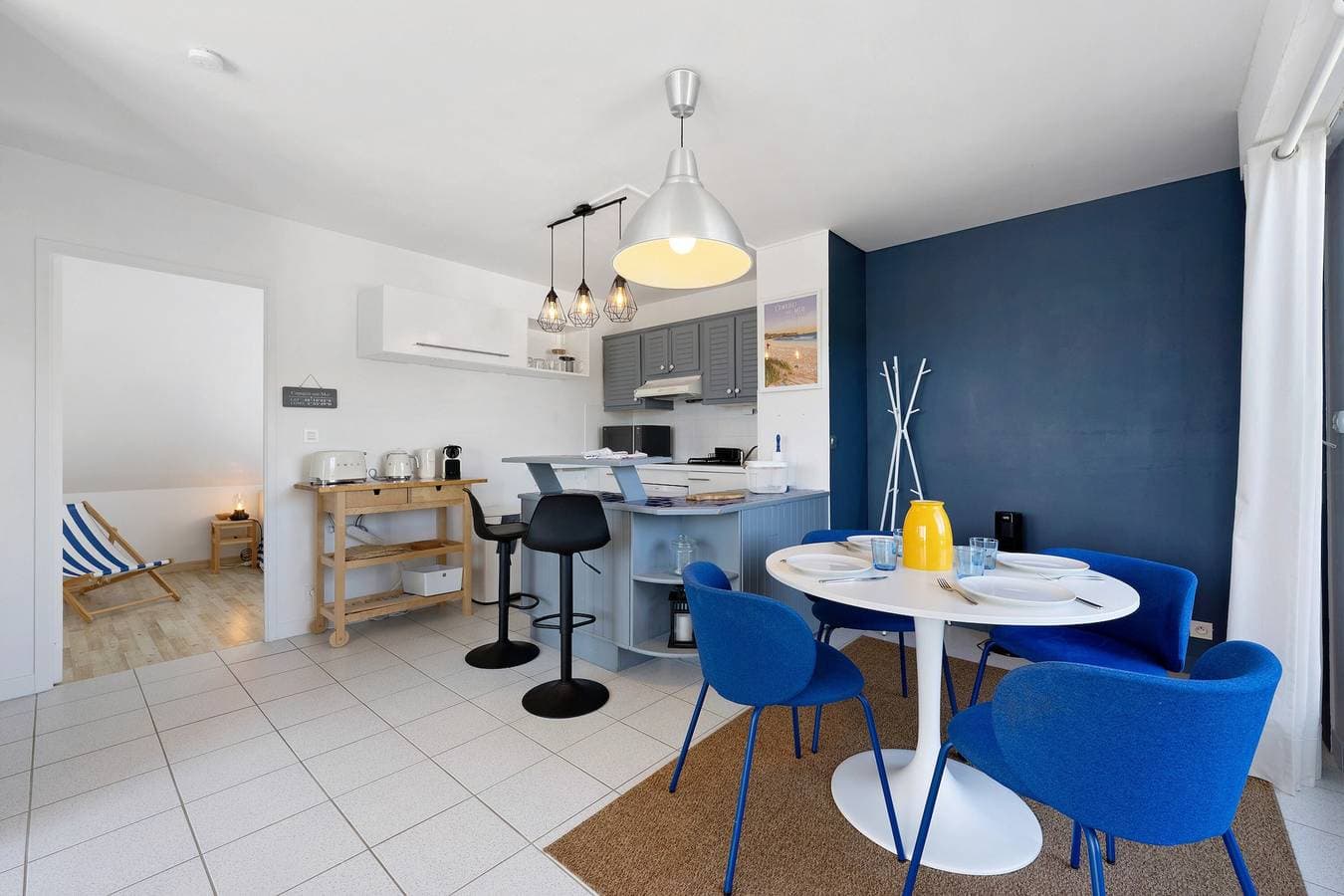 Foto 7 von 21: Gemütliche Wohnung mit Meerblick direkt am Corréjou-Strand