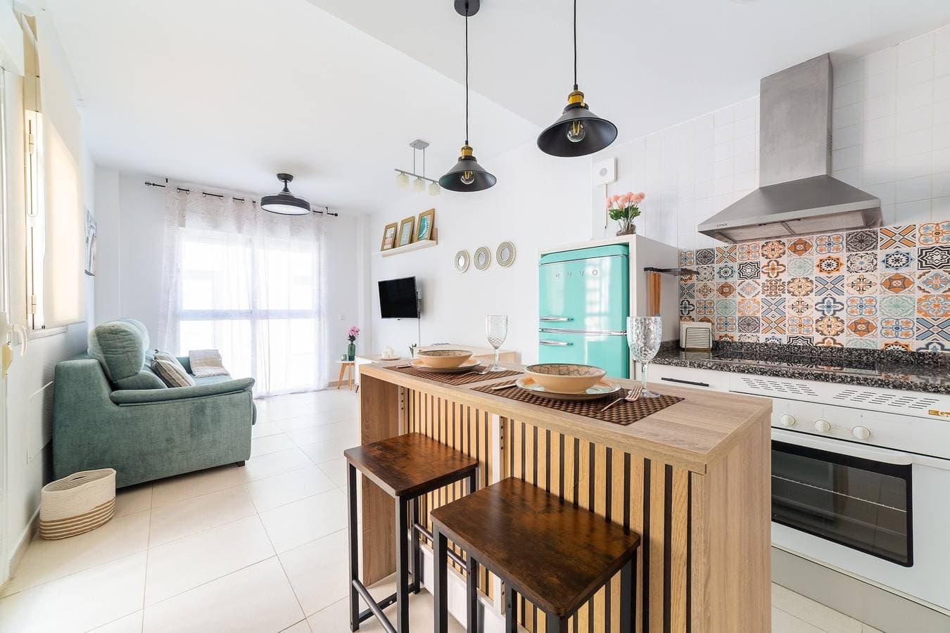 Foto 7 von 28: Apartment 'Laguna Beach Vera' mit Gemeinschaftspool und privatem Whirlpool