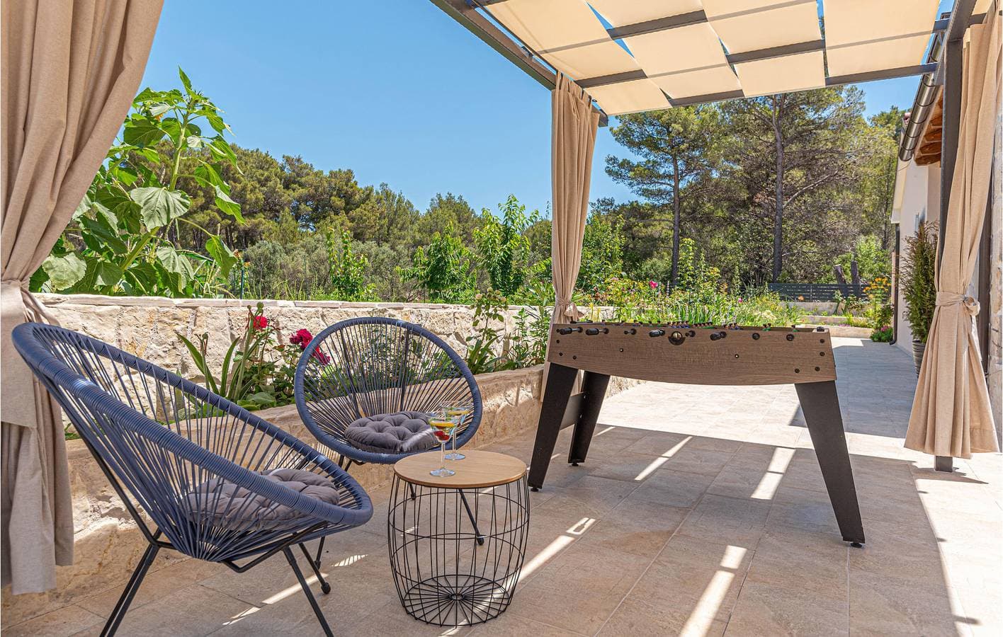 Foto 6 von 44: Gemütliche Ferienwohnung in Küstennähe mit Pool und Terrasse, 1,5 km von Zaboric entfernt