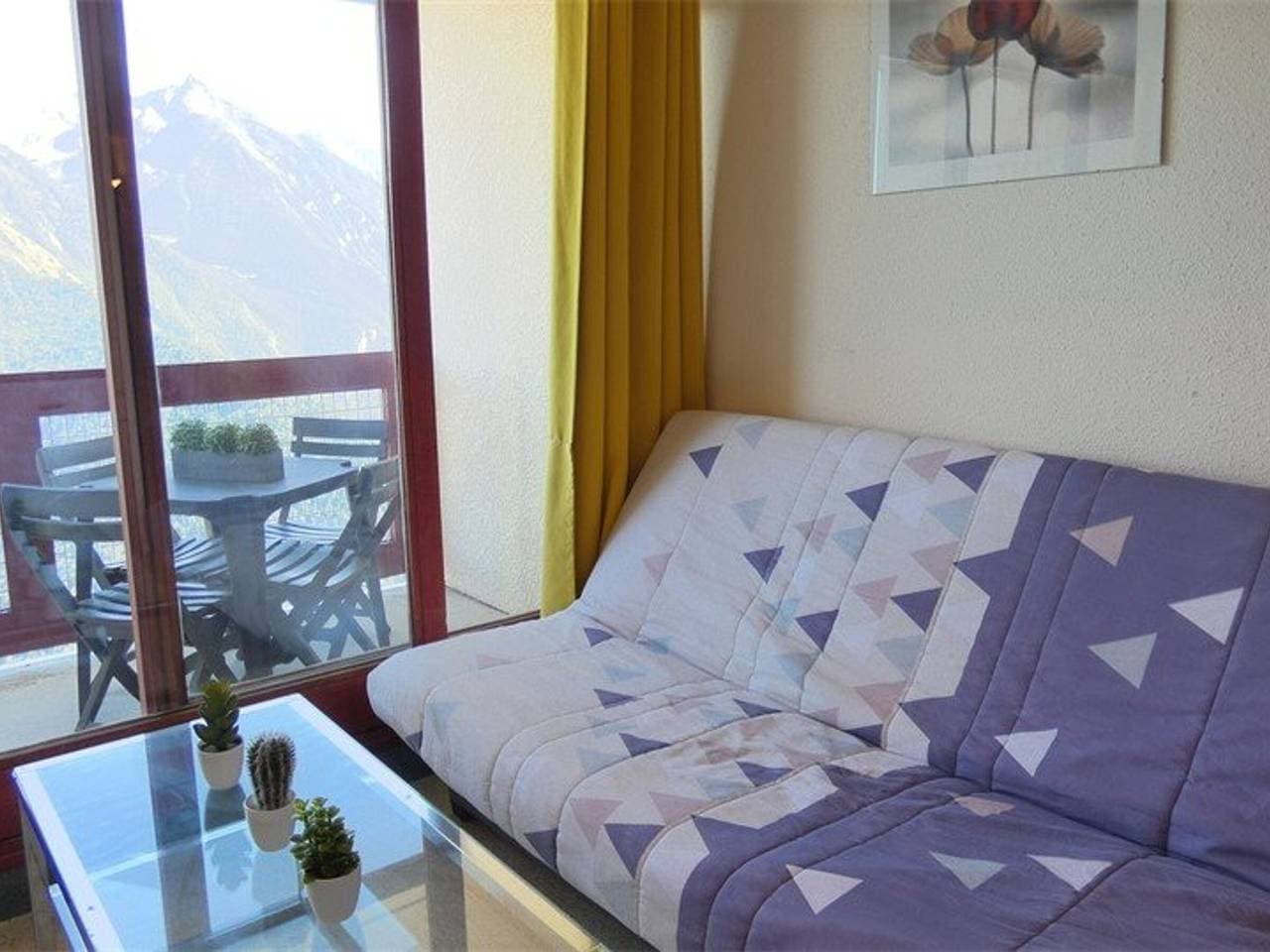 Foto 5 von 11: Gemütliches Studio für 4 in Saint-Lary-Soulan mit Südbalkon