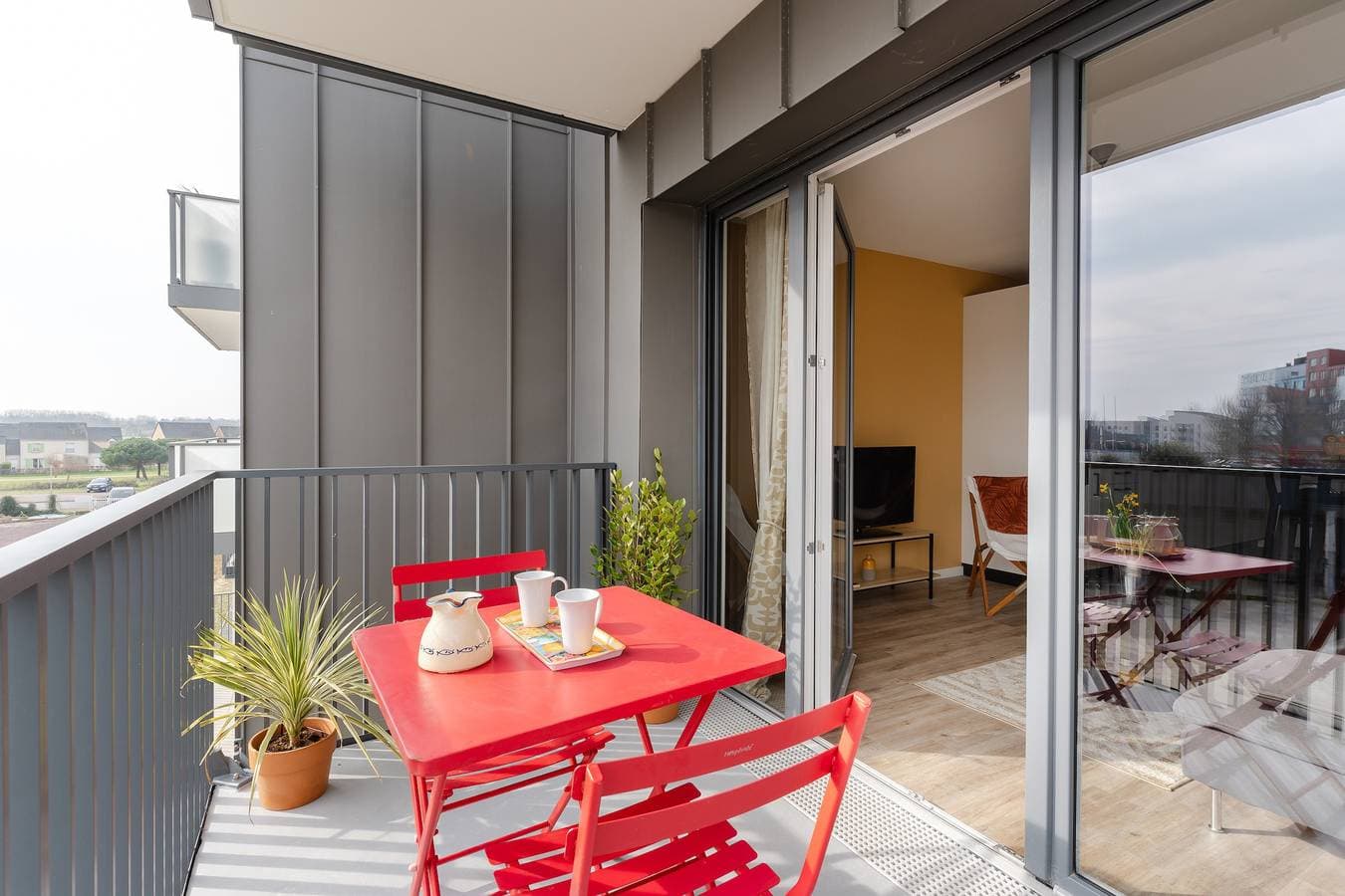 Foto 2 von 12: Ferienwohnung für 2 Personen mit Balkon