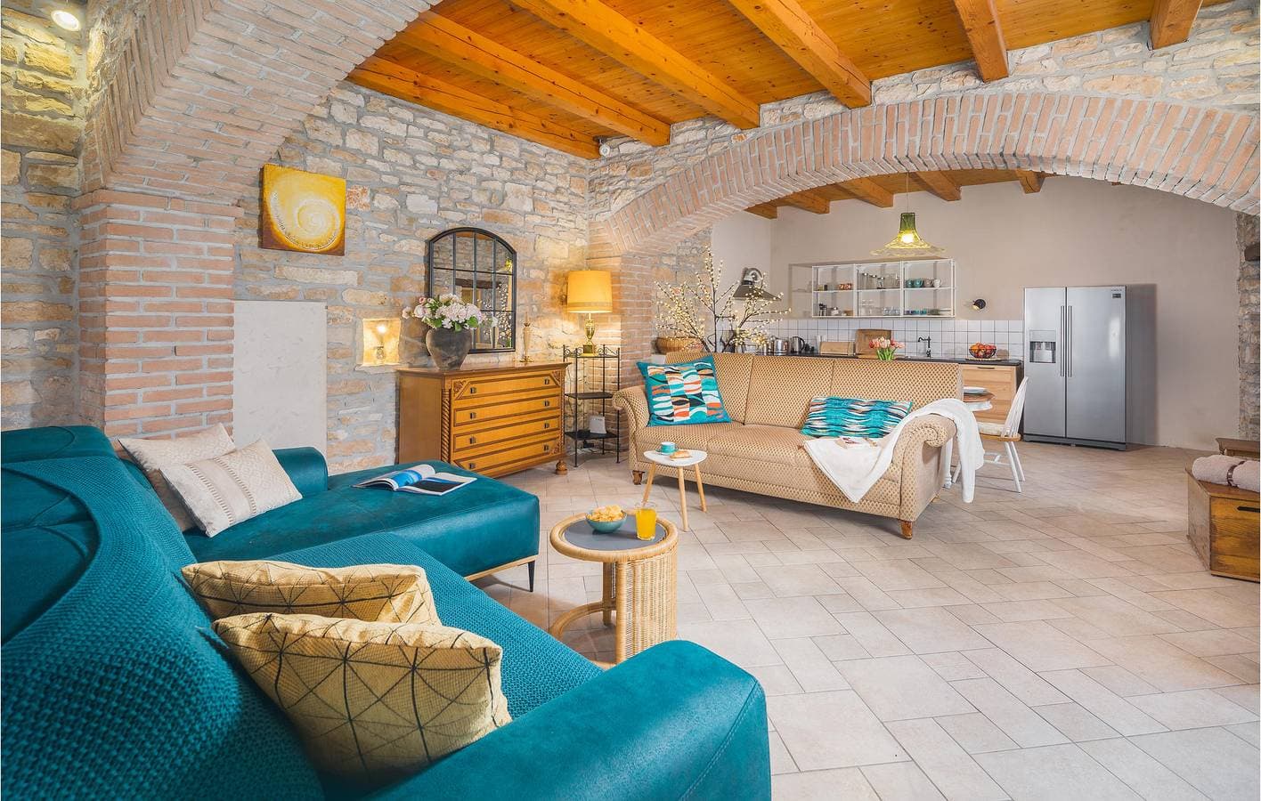 Foto 4 von 39: Ferienwohnung mit Panoramablick, WLAN, Terrasse und Parkplatz in der Nähe von Barban
