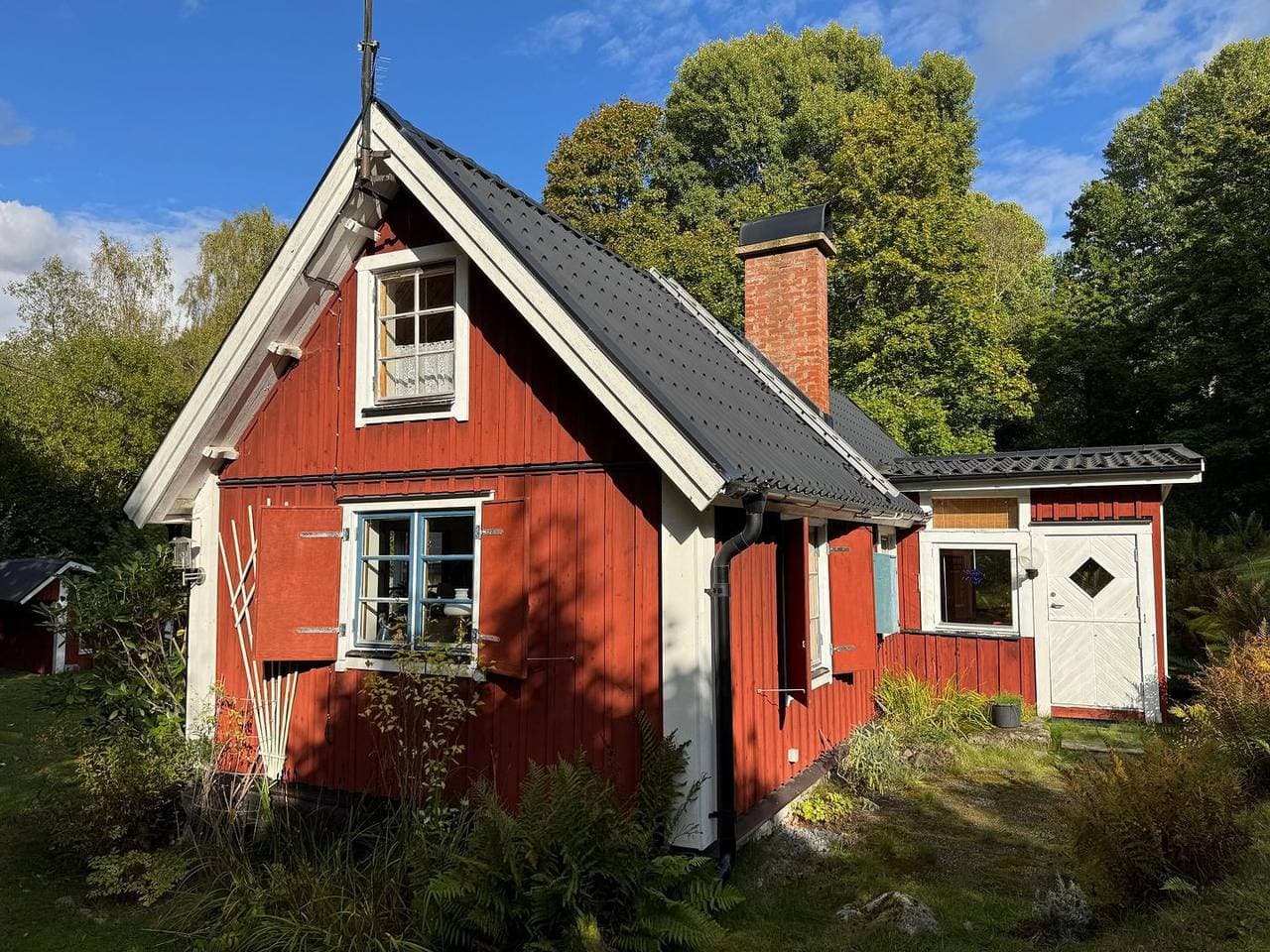 Foto 2 von 36: Smedens Hus – Historisches Schwedenhaus in Blekinge mit großem Garten